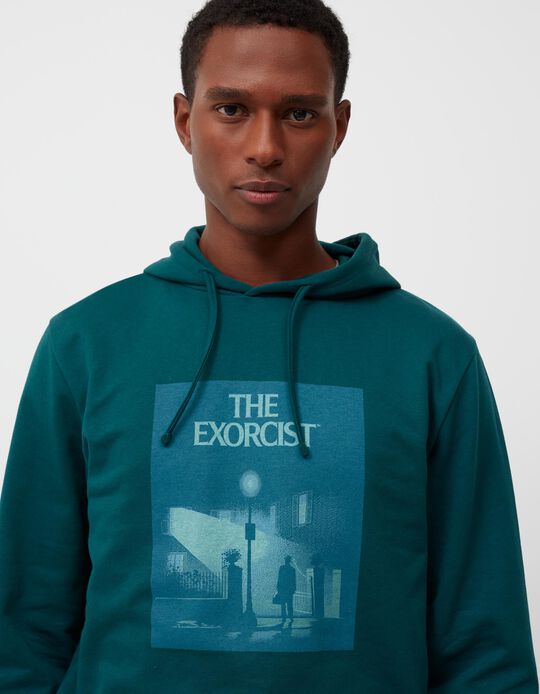 The Exorcist' Hooded Sweatshirt, Men, Dark Green