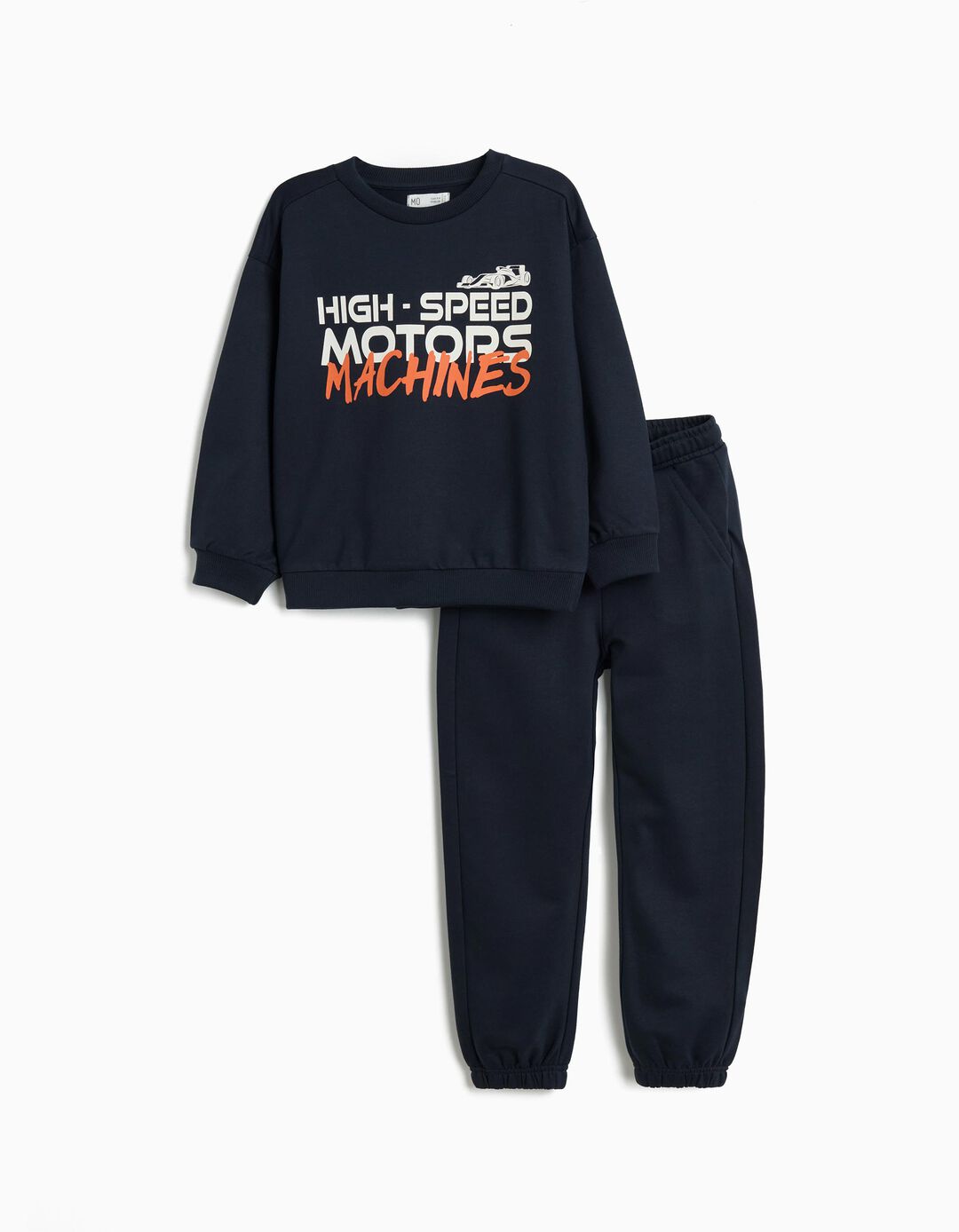 Conjunto de Jogging, Menino, Cinzento Escuro