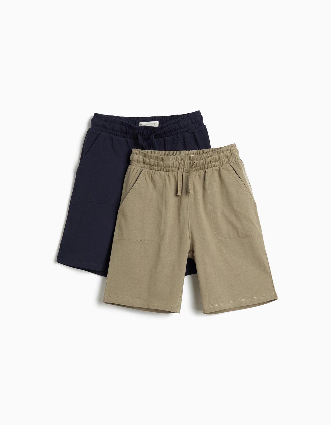 Pack 2 Cal&ccedil;&otilde;es Jersey, Menino, Azul Escuro