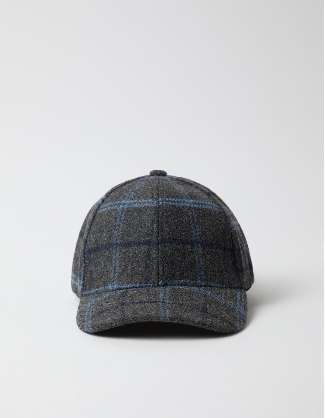 Bon&eacute; Tartan, Homem, Cinzento 