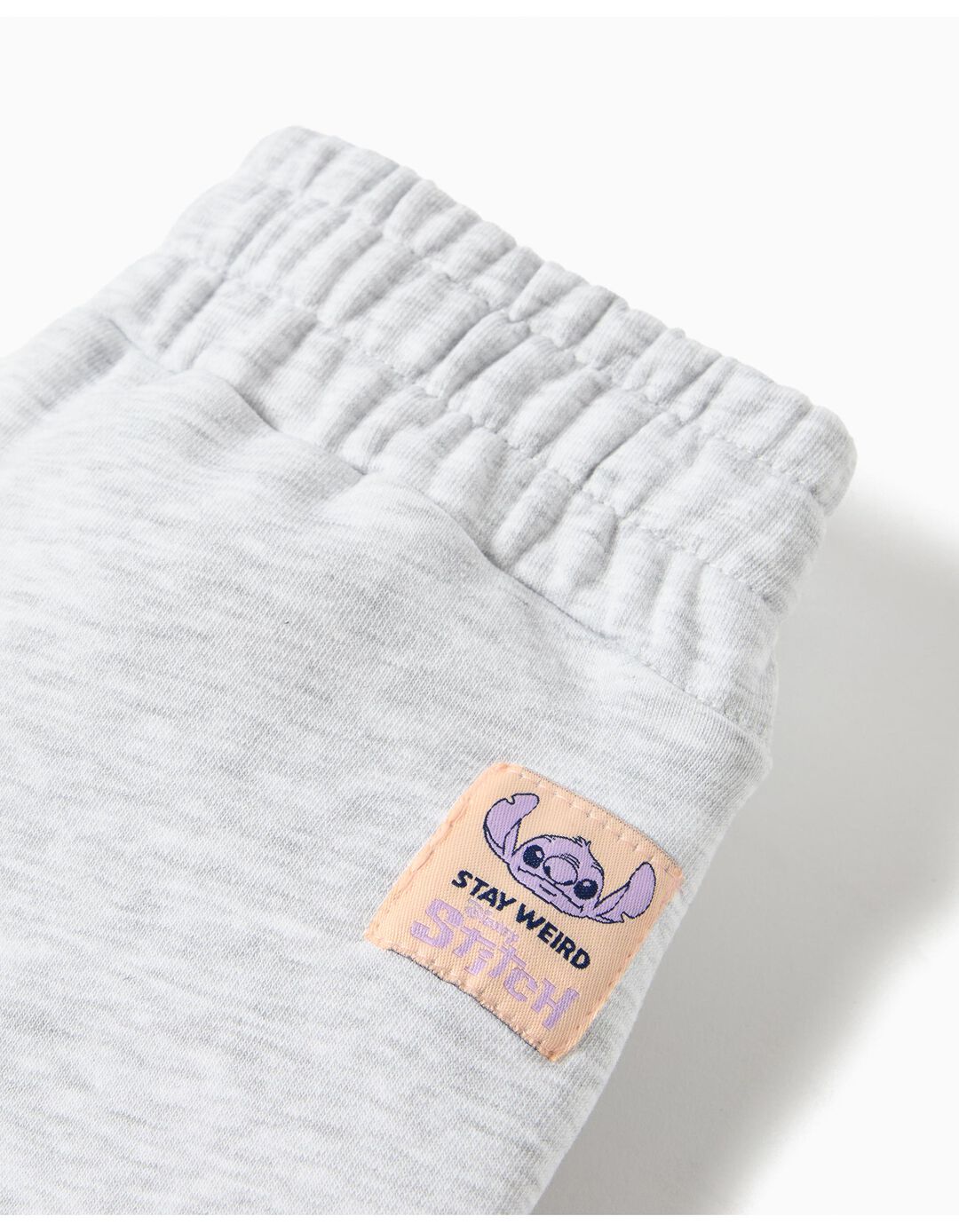 Calças de Jogging 'Stitch' ©Disney, Menina, Cinzento Claro