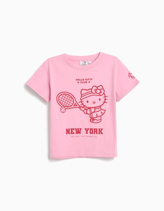 Comprar Online T-shirt 'Hello Kitty', Menina, Rosa