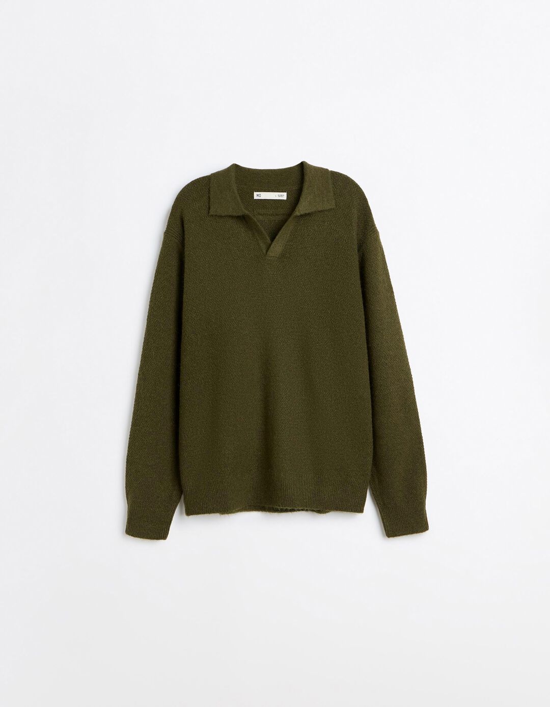 Camisola De Malha, Homem, Verde Escuro