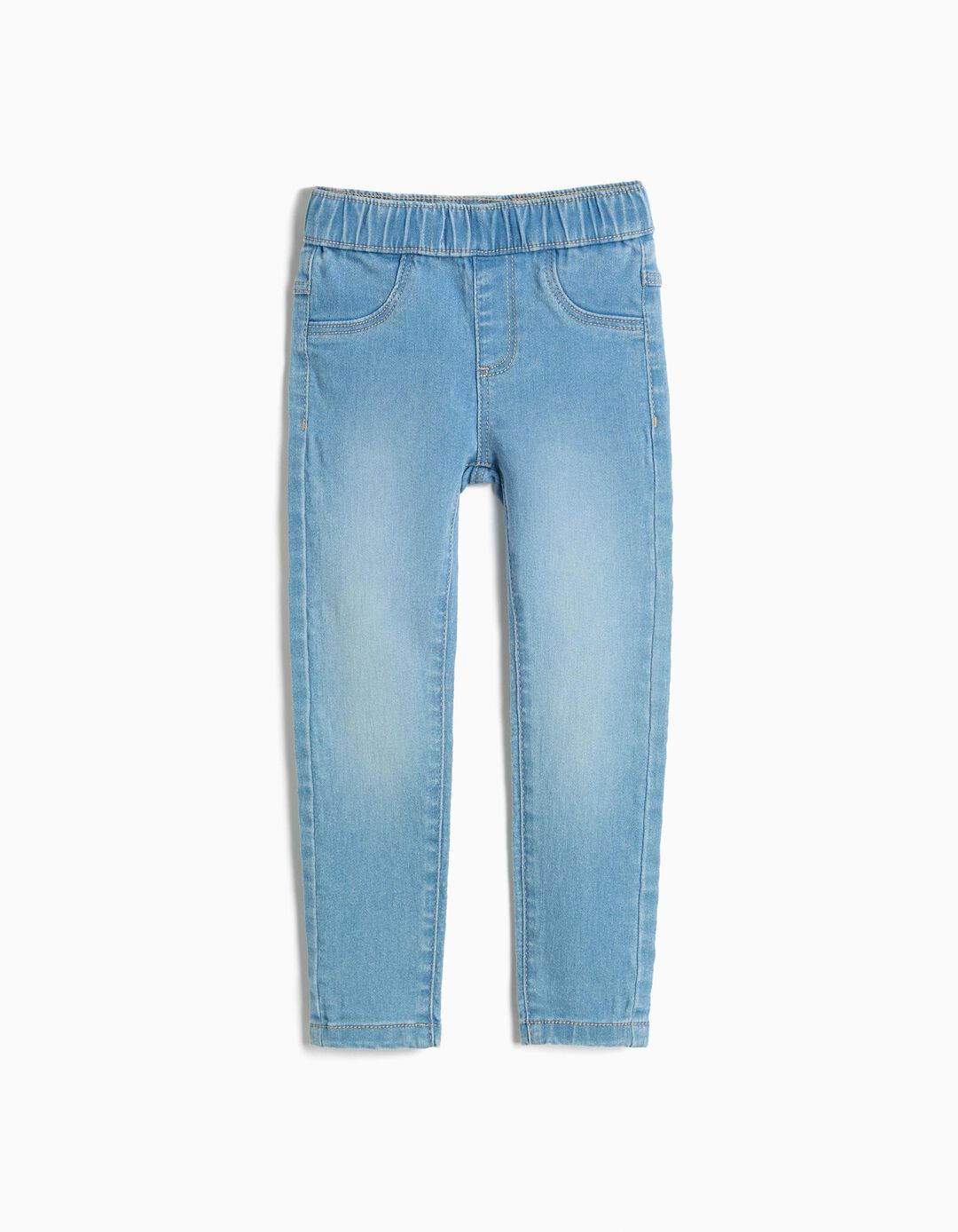 Jeggings de Ganga, Menina, Azul Claro