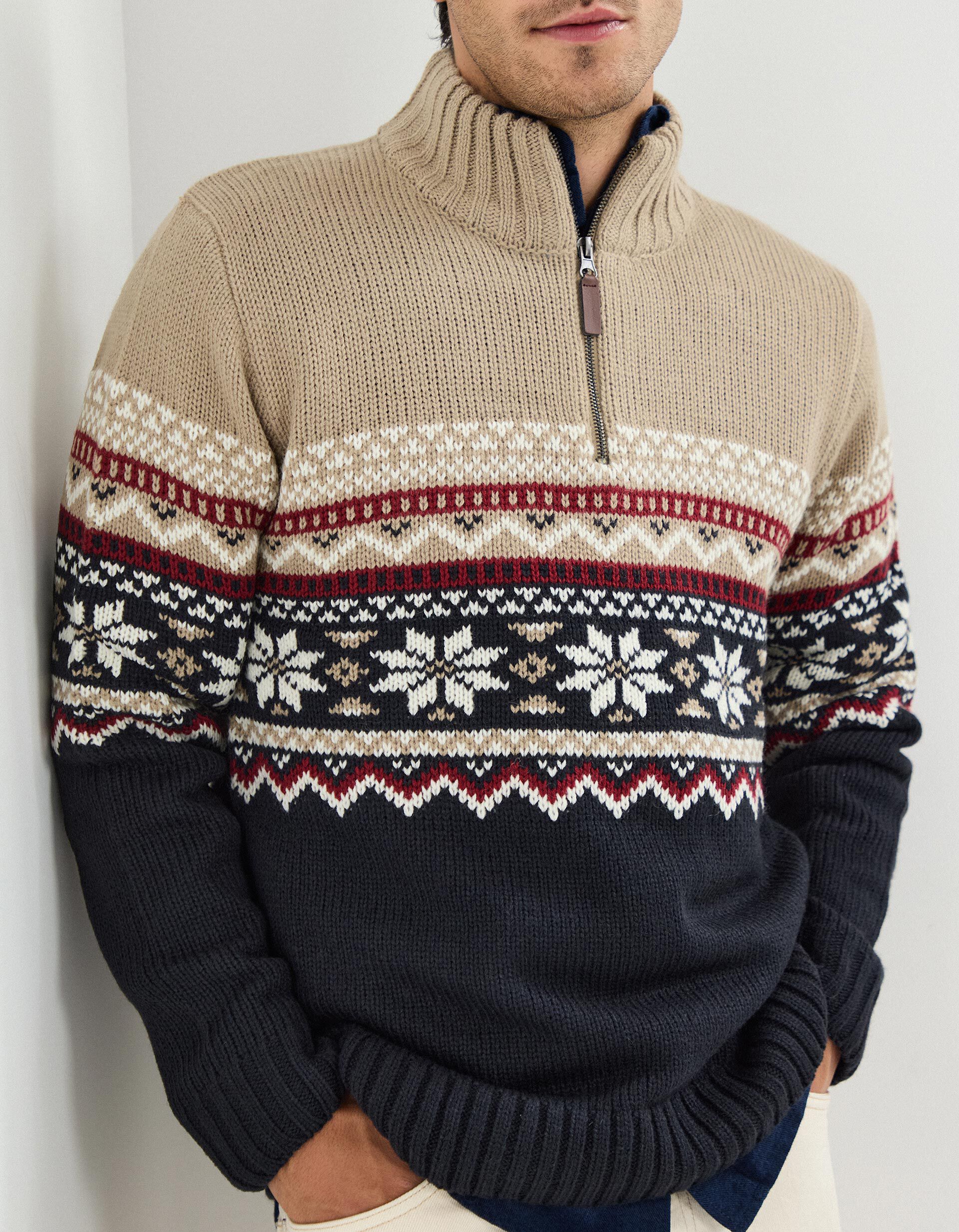 Comprar Online Camisola de Malha, Homem, Azul Escuro