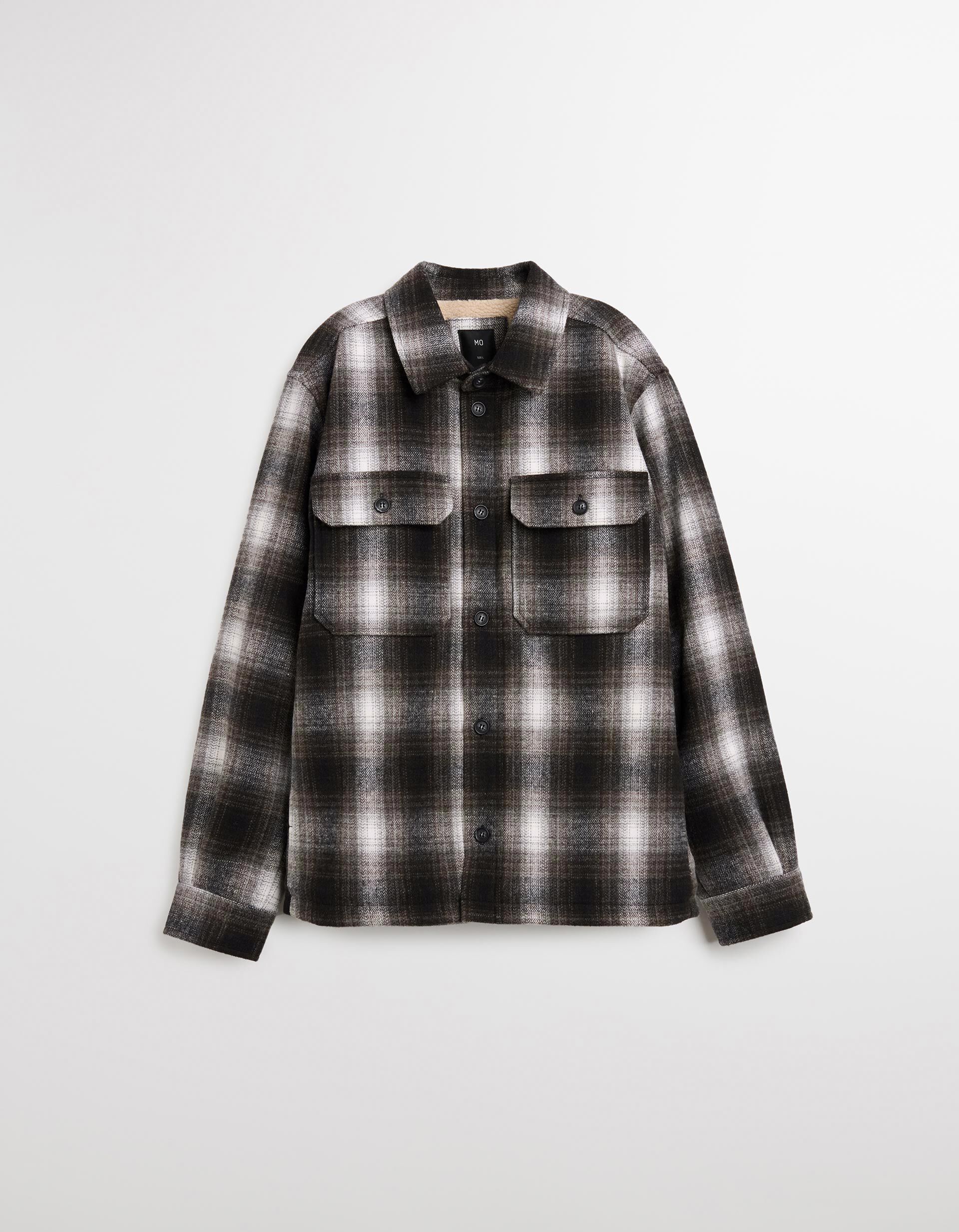 Comprar Online Sobrecamisa, Homem, Cinzento Escuro