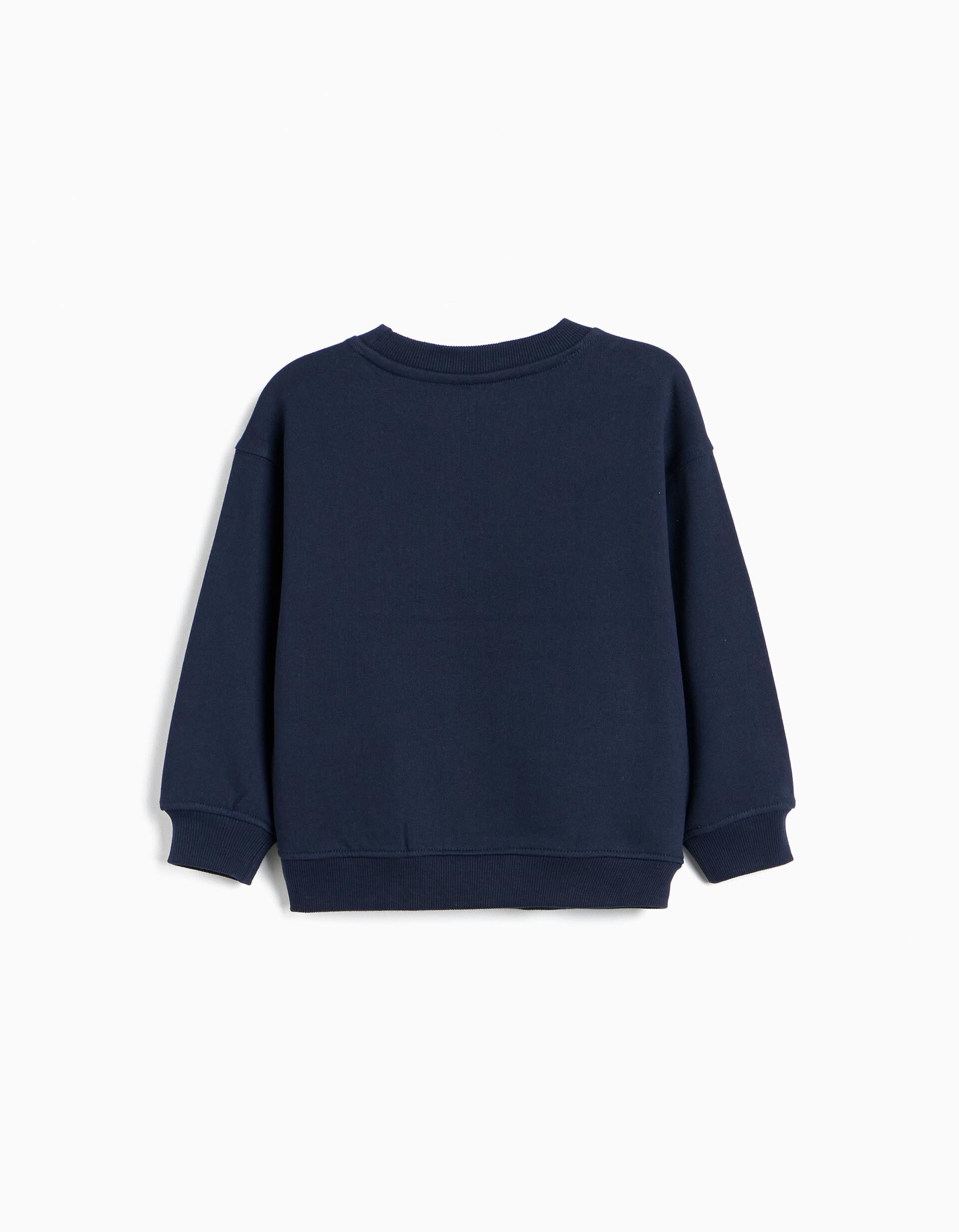 Comprar Online Sweatshirt 'Super Mario', Menino, Azul Escuro
