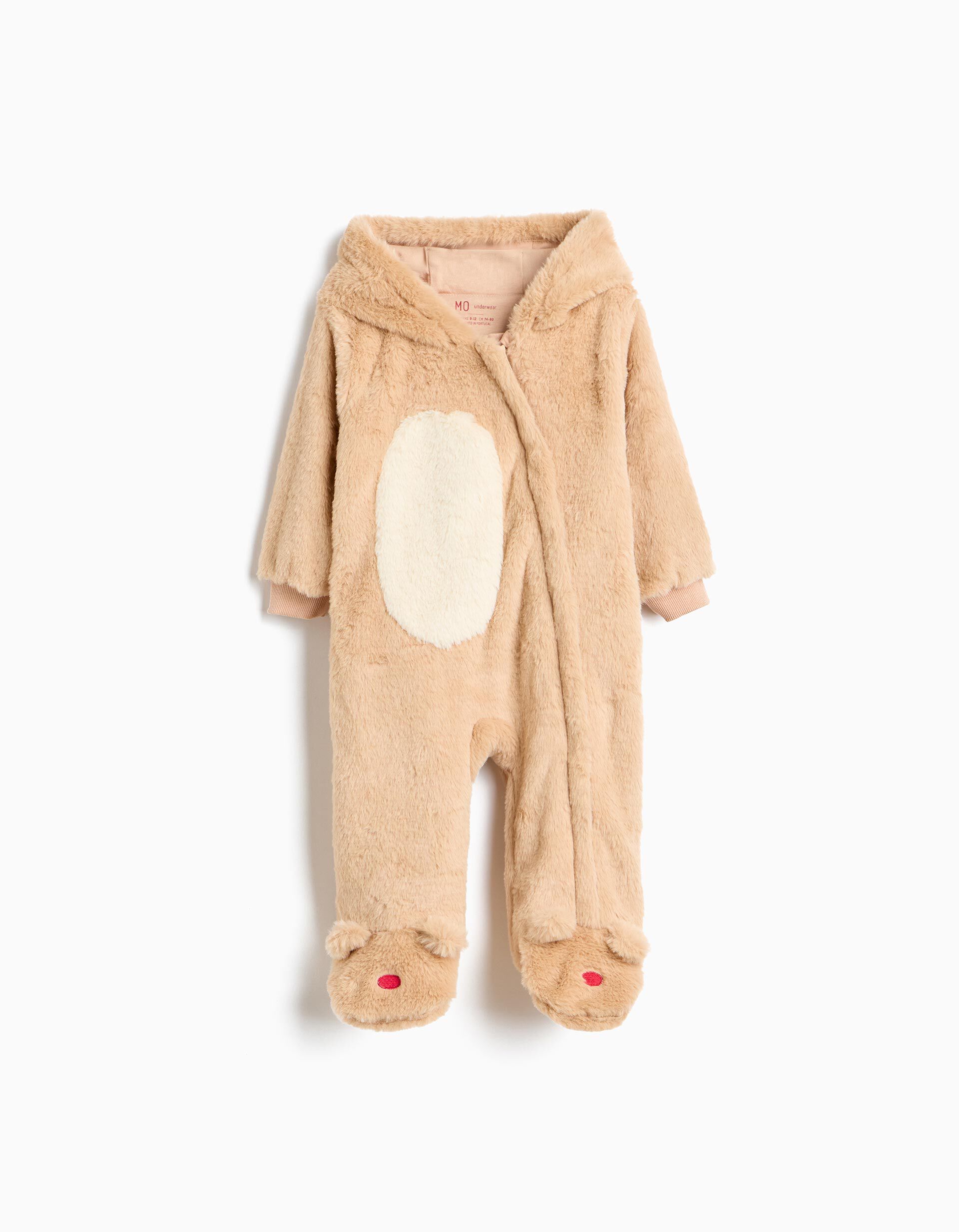 Comprar Online Macac&atilde;o Rena De Natal, Menino, Bege Escuro