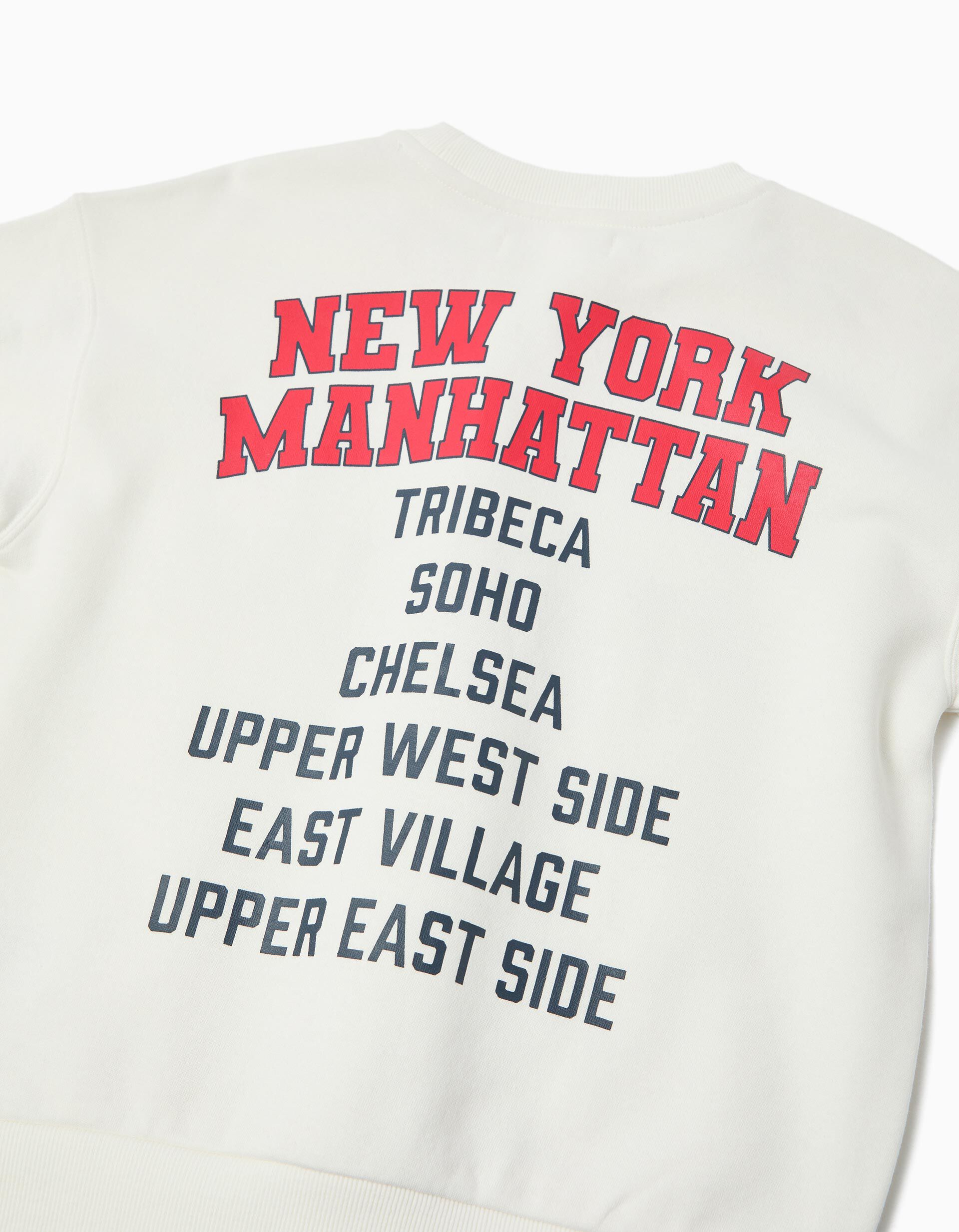 Comprar Online Sweatshirt de Felpa, Menino, Branco