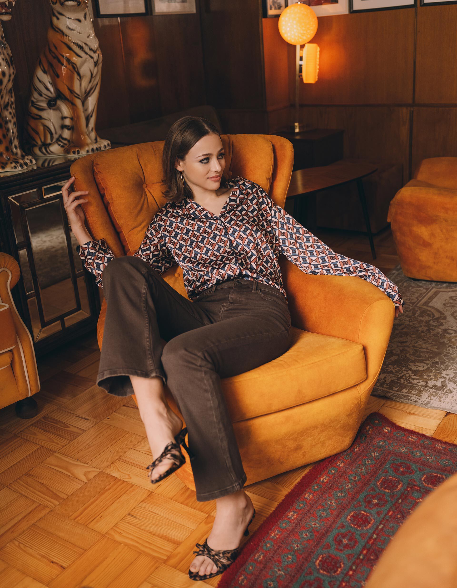 Comprar Online Camisa, Mulher, Castanho