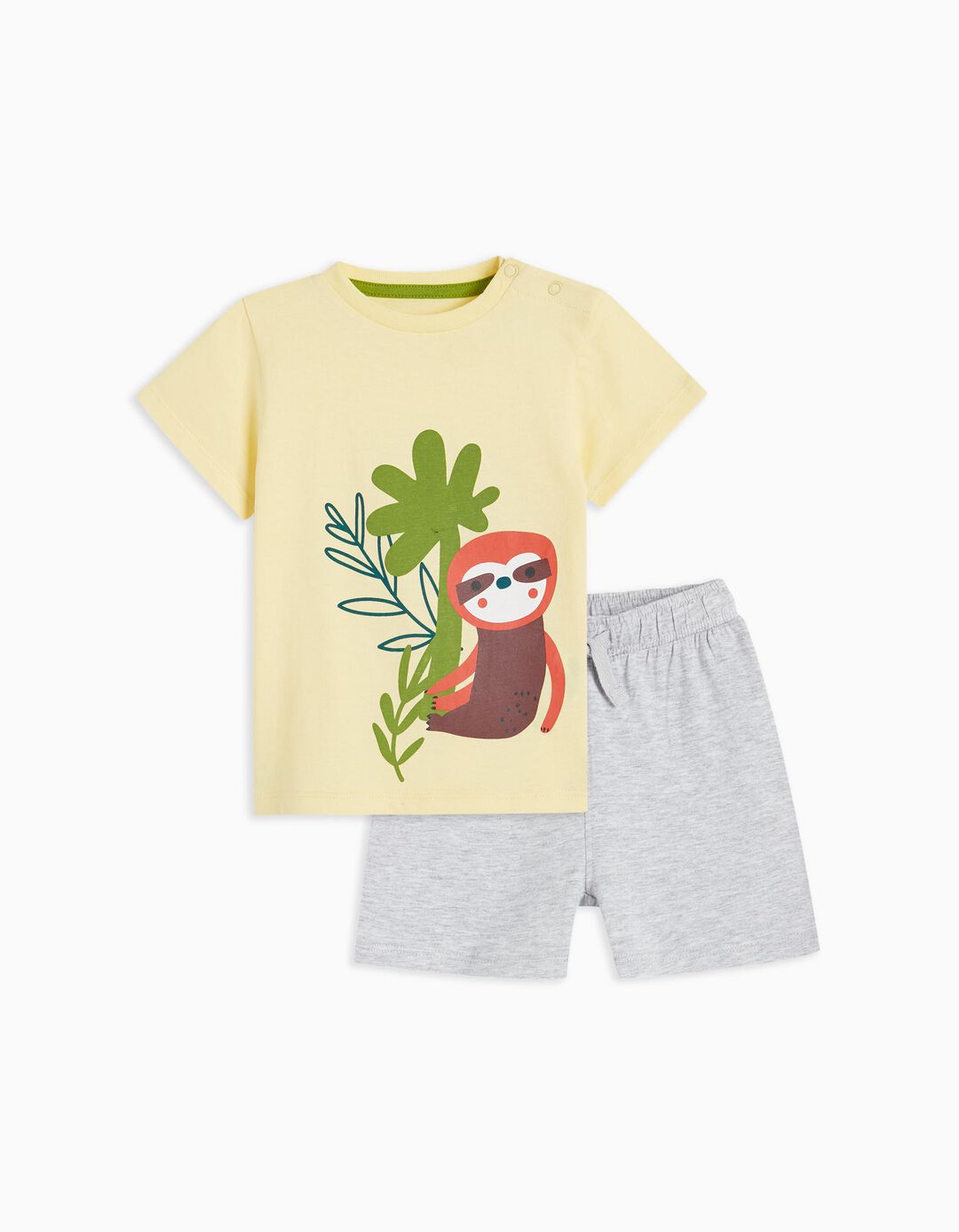Conjunto T-shirt + Calções, Bebé Menino, Multicor