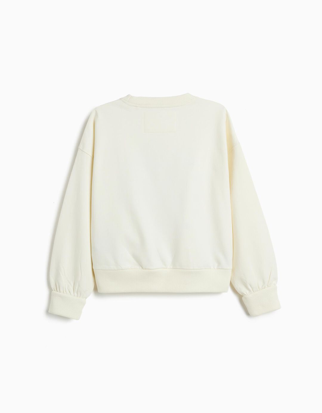 Sweatshirt 'Rolling Stones', Menina, Branco