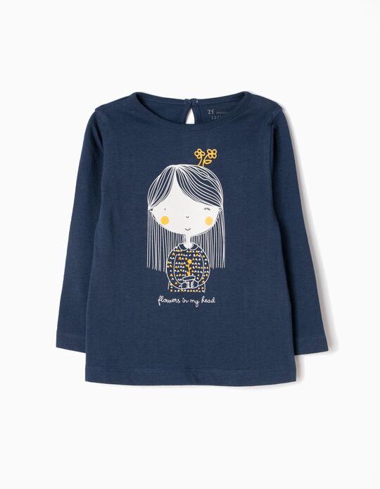 Long-Sleeved Top, Flowers in My Head