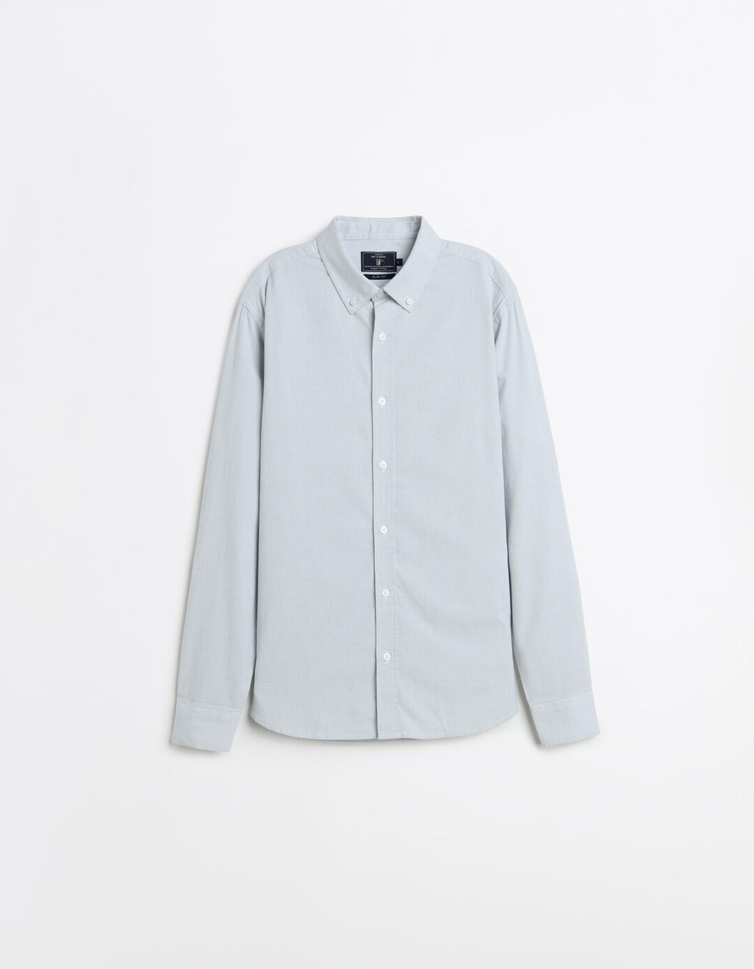 Camisa 'Slim Fit', Homem, Verde