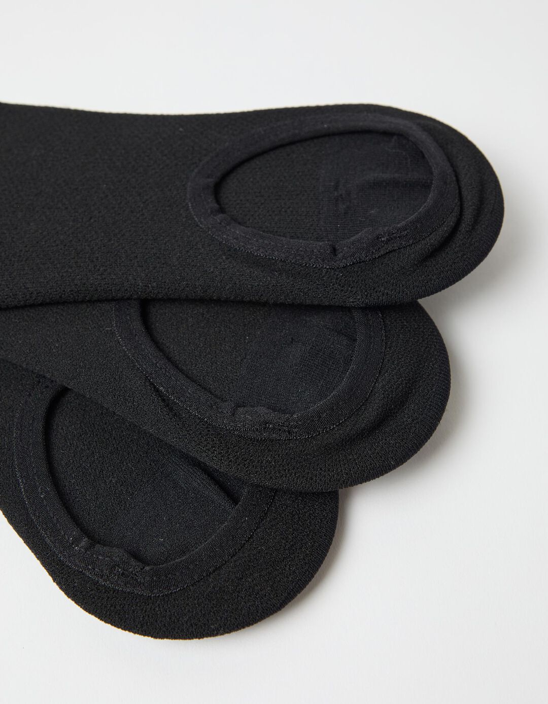 Pack 3 Pares de Meias Invis&iacute;veis, Mulher, Preto