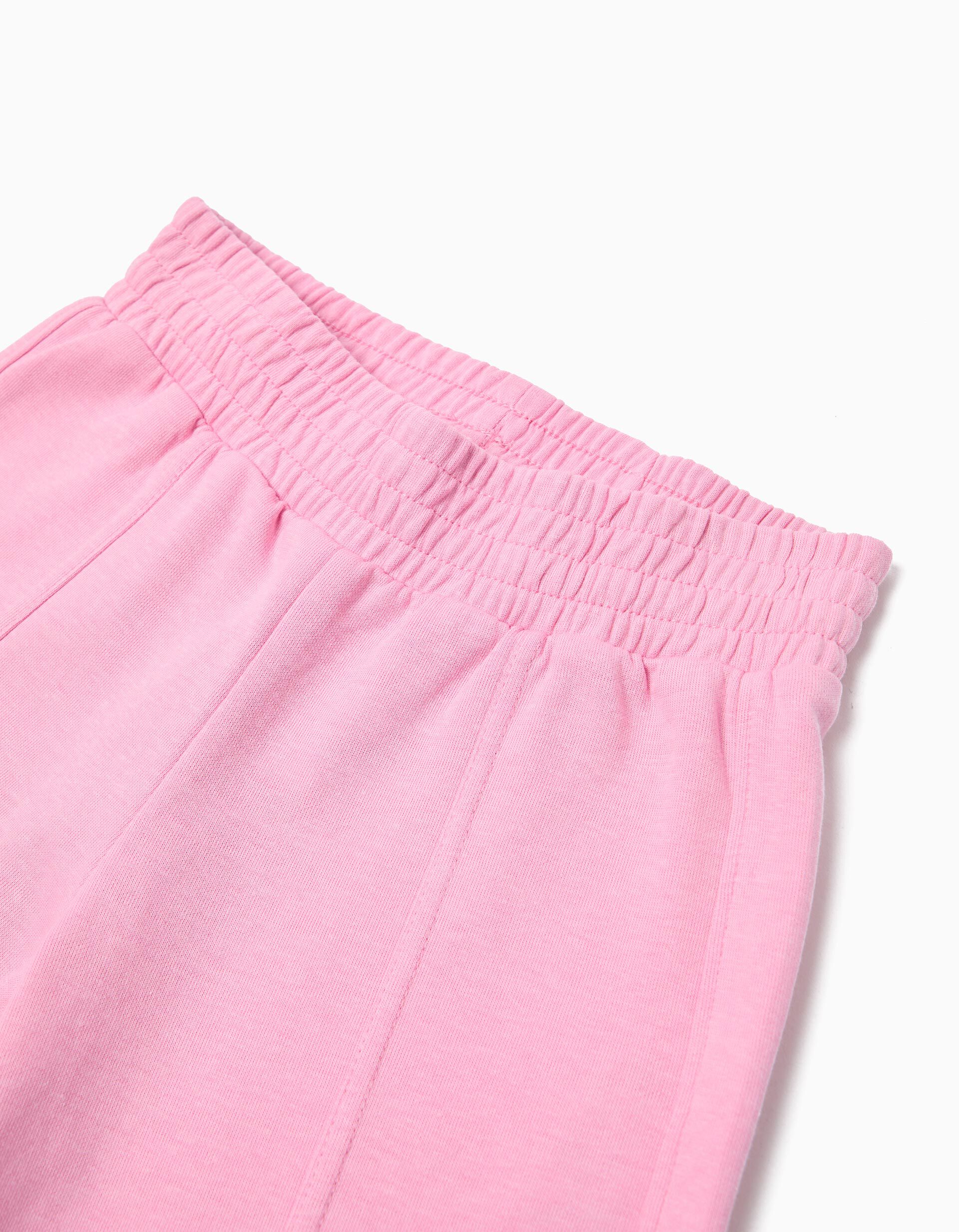 Comprar Online Cal&ccedil;as 'Wide Leg', Menina, Rosa
