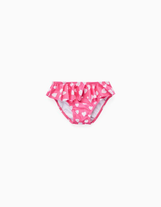 Swim Bottoms for Baby Girls 'Hearts', Pink