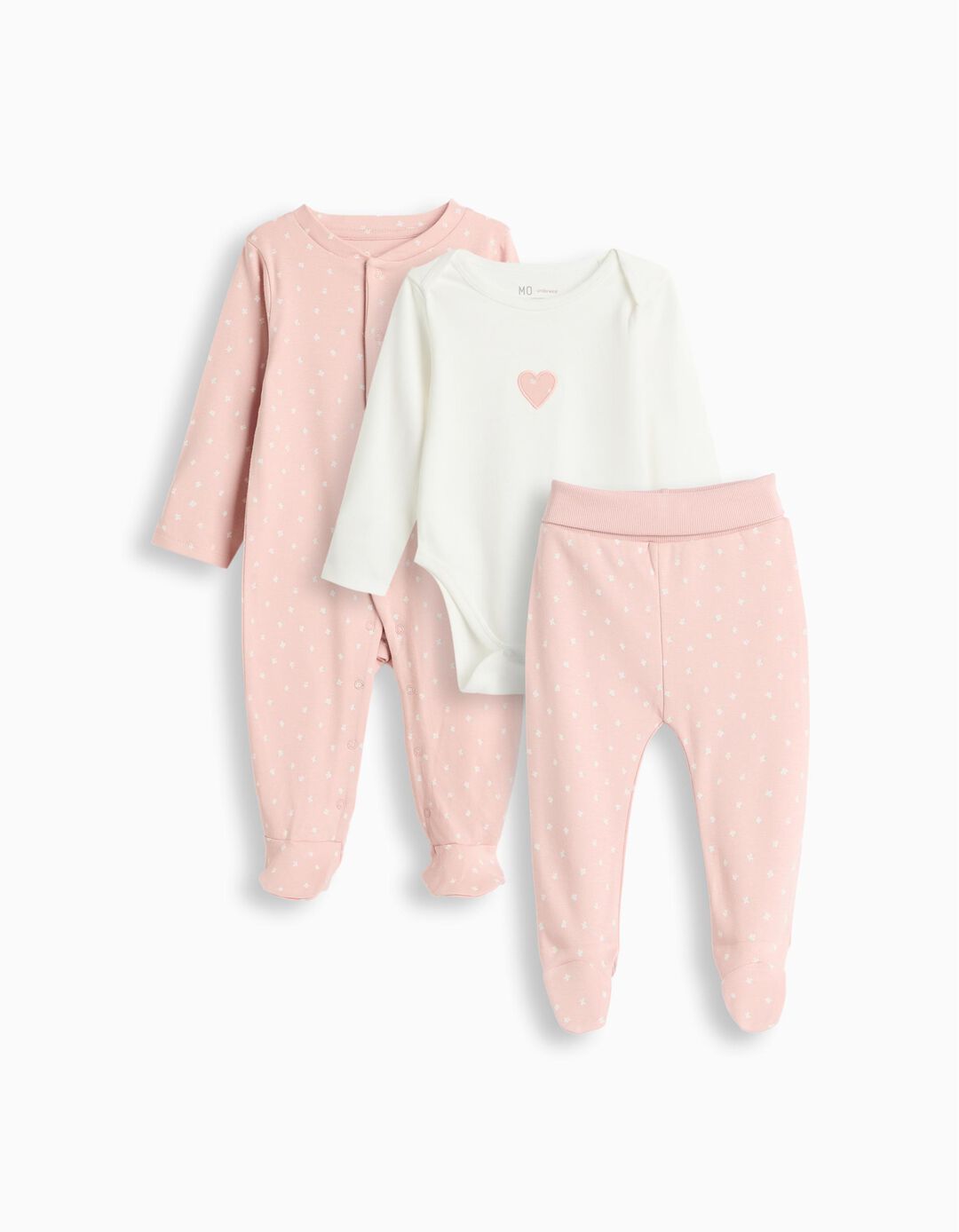 Conjunto 3 Pe&ccedil;as, Menina, Multicolor