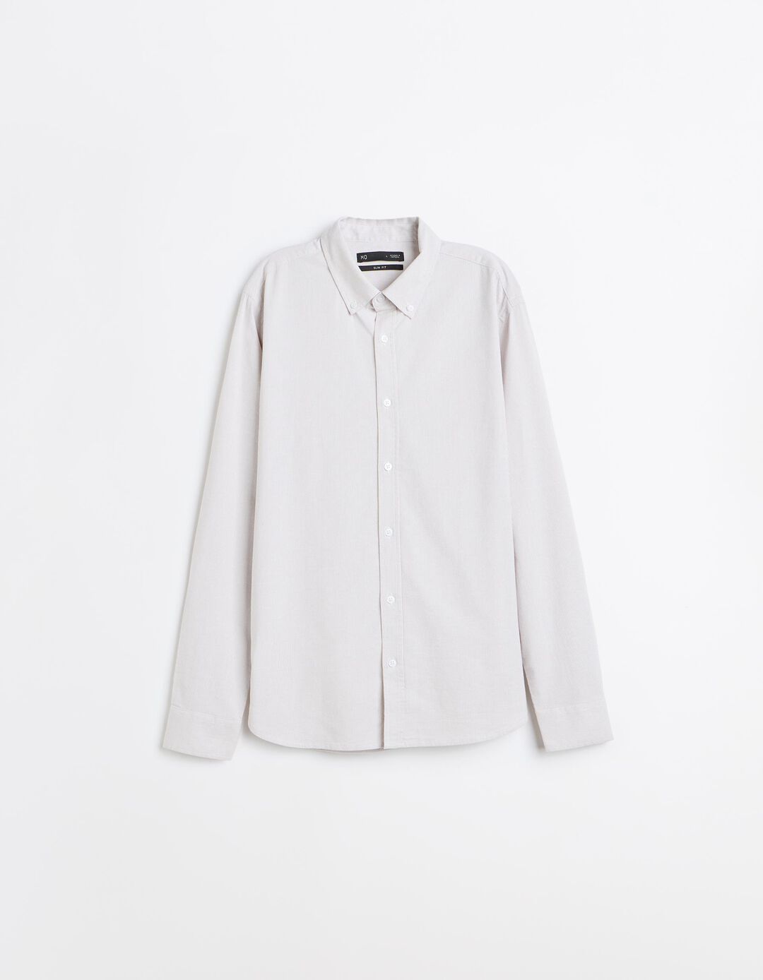 Camisa Oxford, Homem, Bege