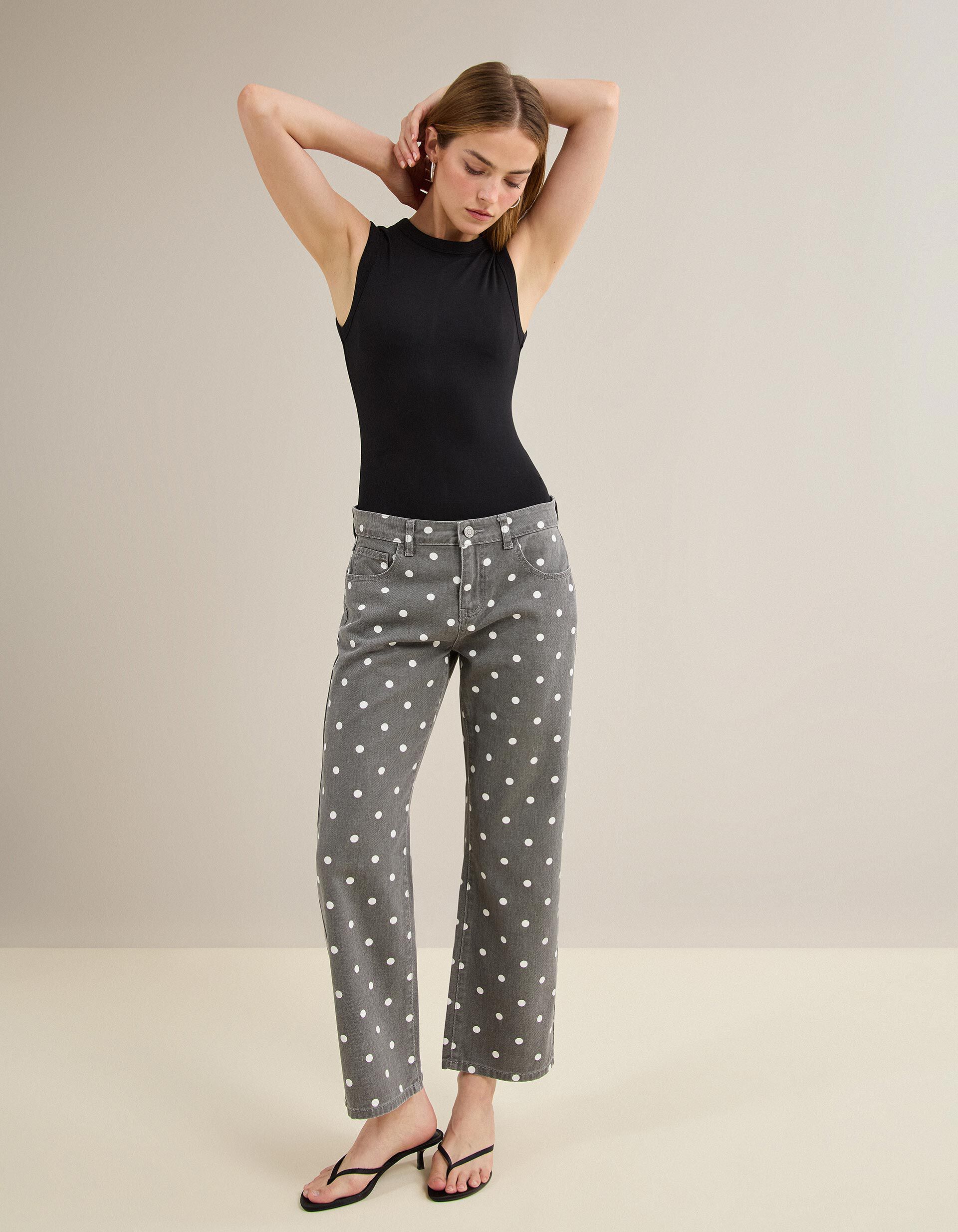 Comprar Online Cal&ccedil;as de Ganga 'Straight', Mulher, Cinzento