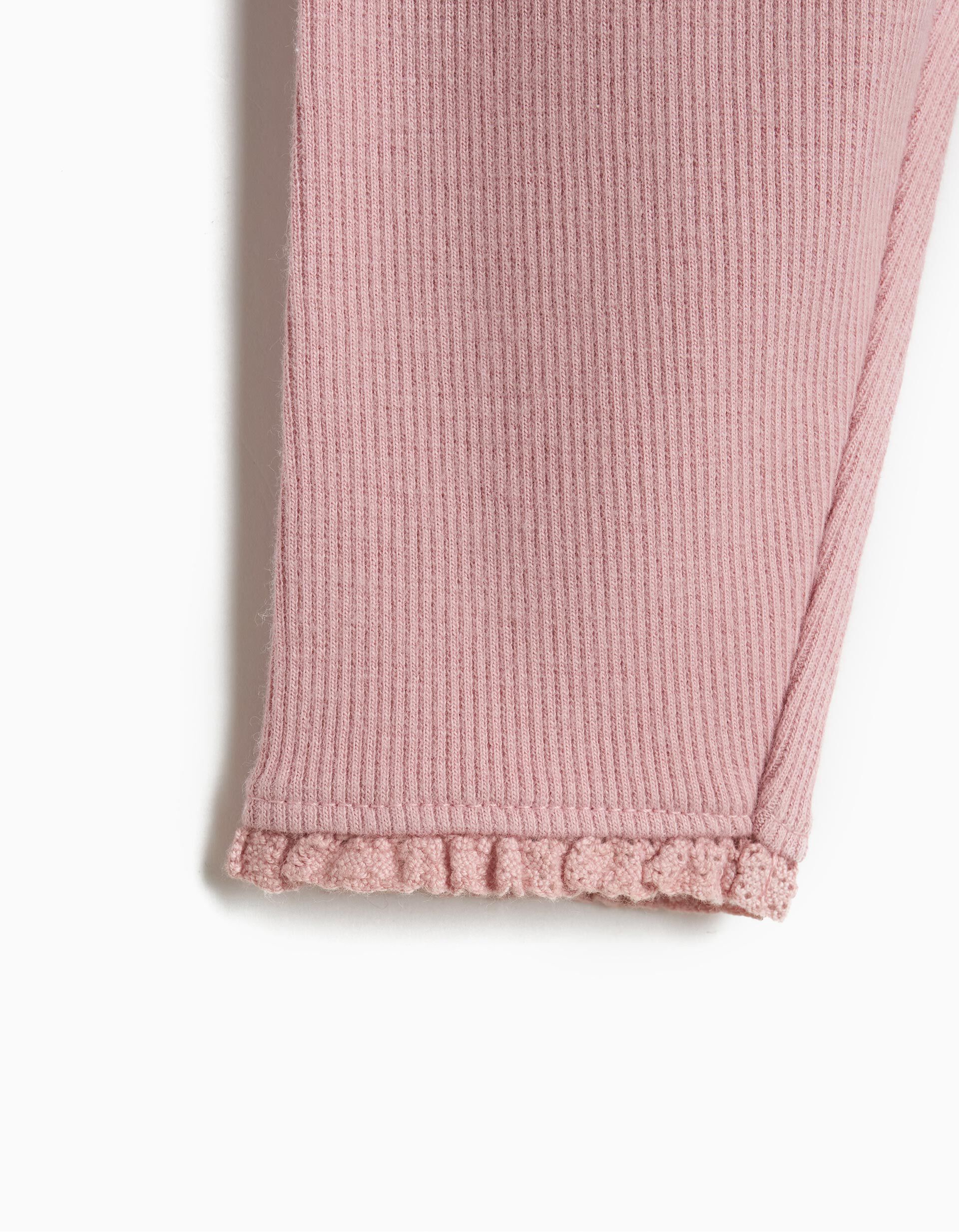 Comprar Online Cal&ccedil;as de Malha, Rec&eacute;m-Nascido, Rosa Claro