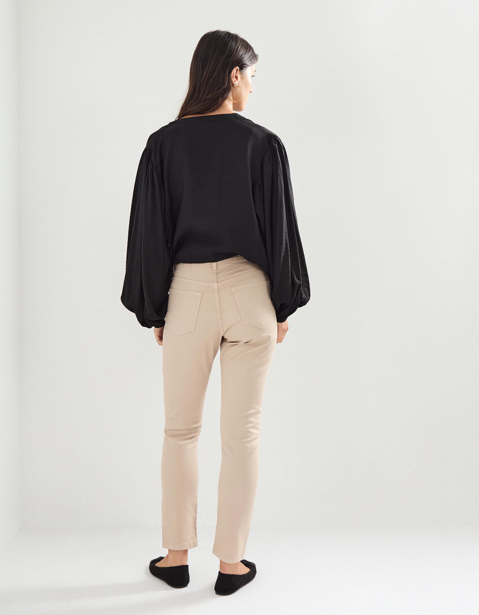 Comprar Online Cal&ccedil;as de Ganga 'Skinny', Mulher, Bege