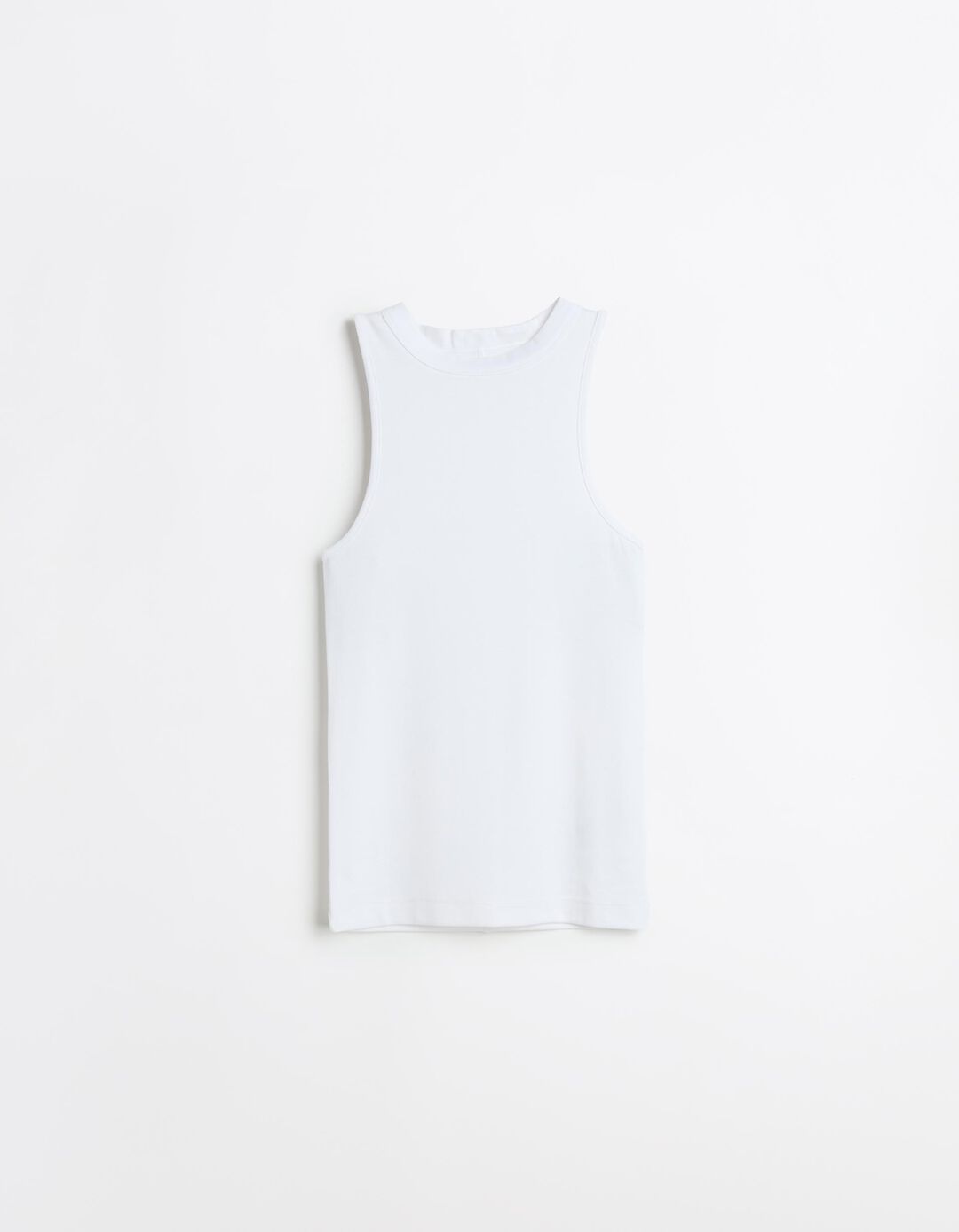 Tank Top com Modal, Mulher, Branco
