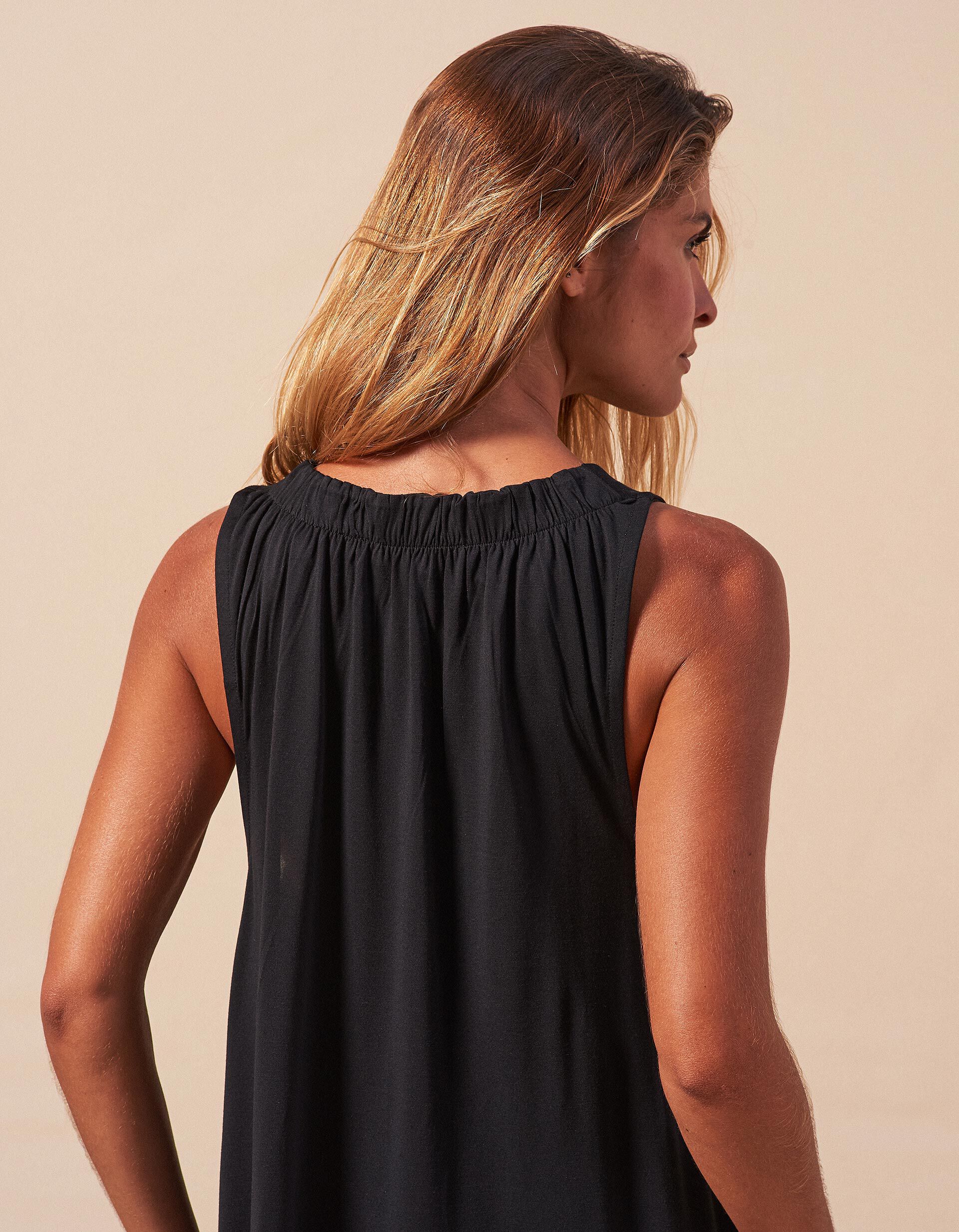 Comprar Online Vestido Comprido, Mulher, Preto