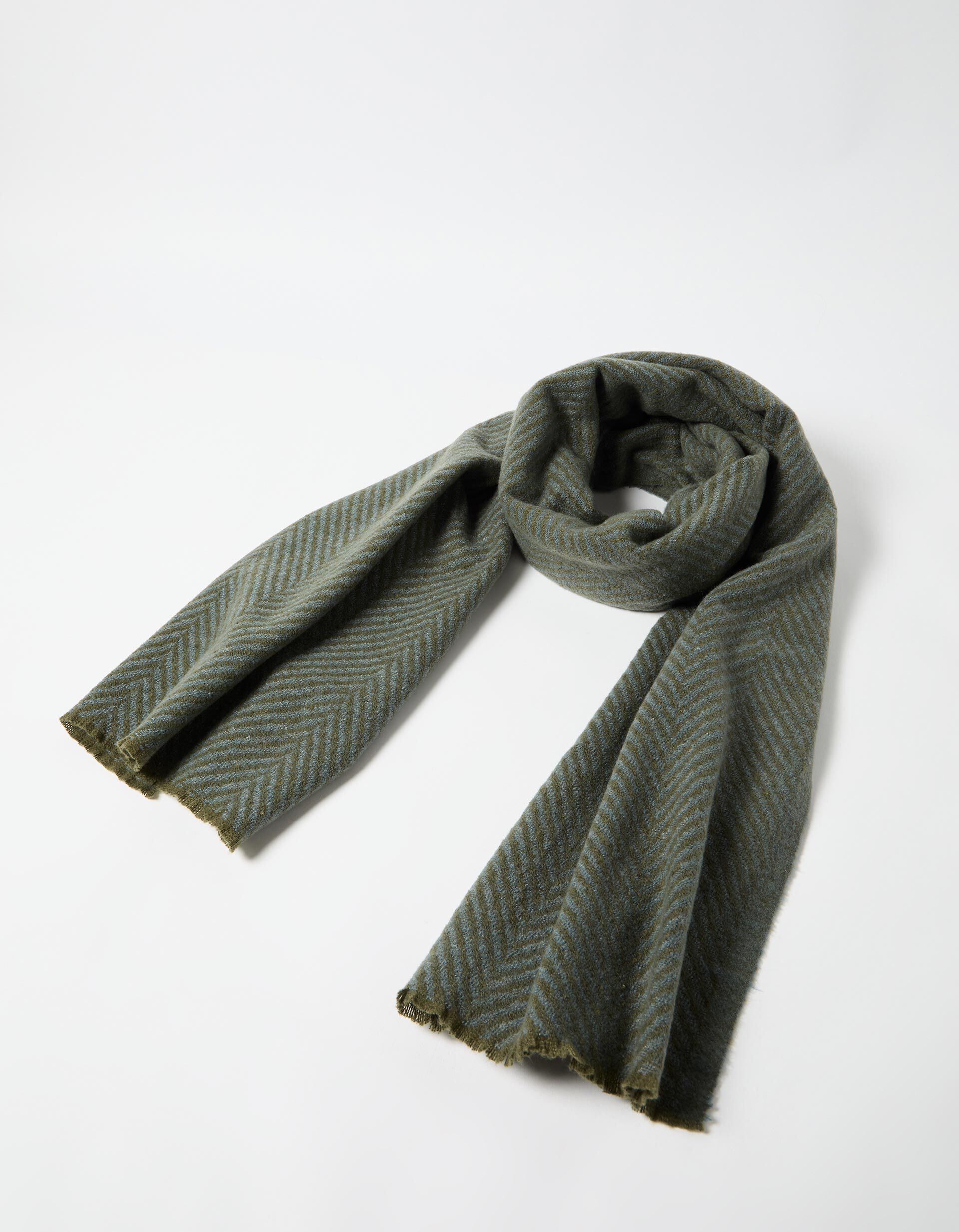 Comprar Online Cachecol de Malha, Homem, Verde