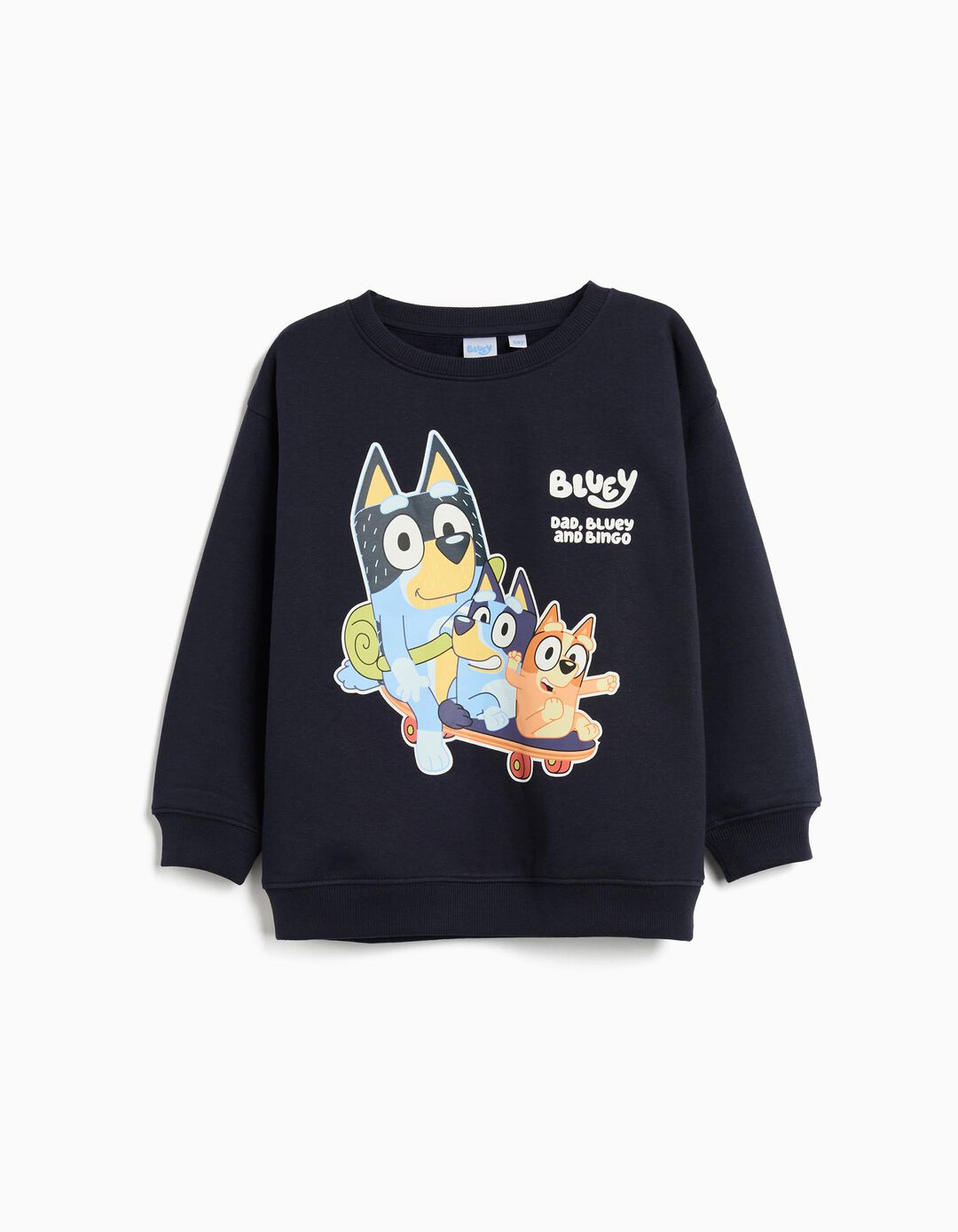 Sweatshirt de Felpa 'Bluey', Menino, Azul Escuro