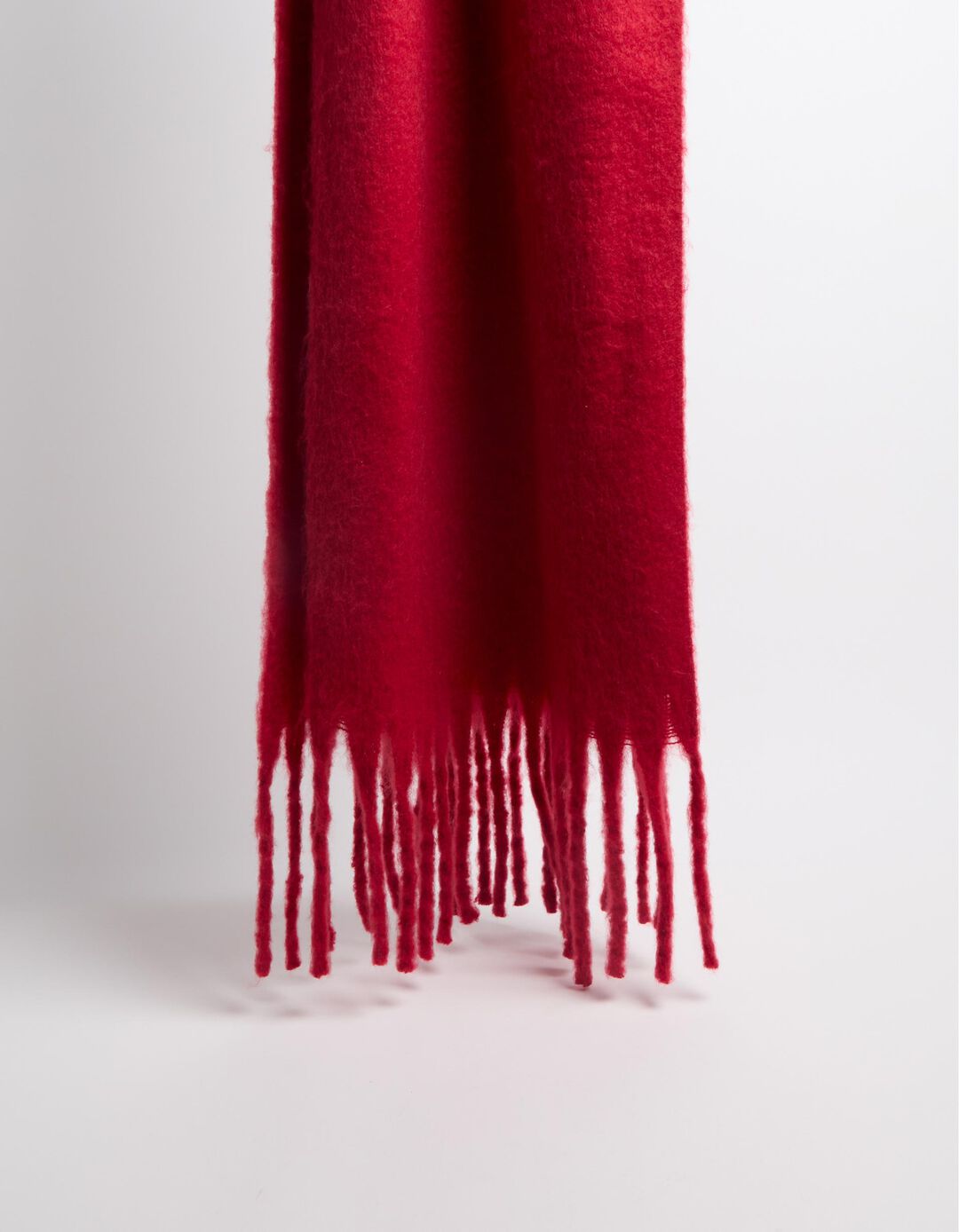 Cachecol Comprido Liso, Mulher, Vermelho