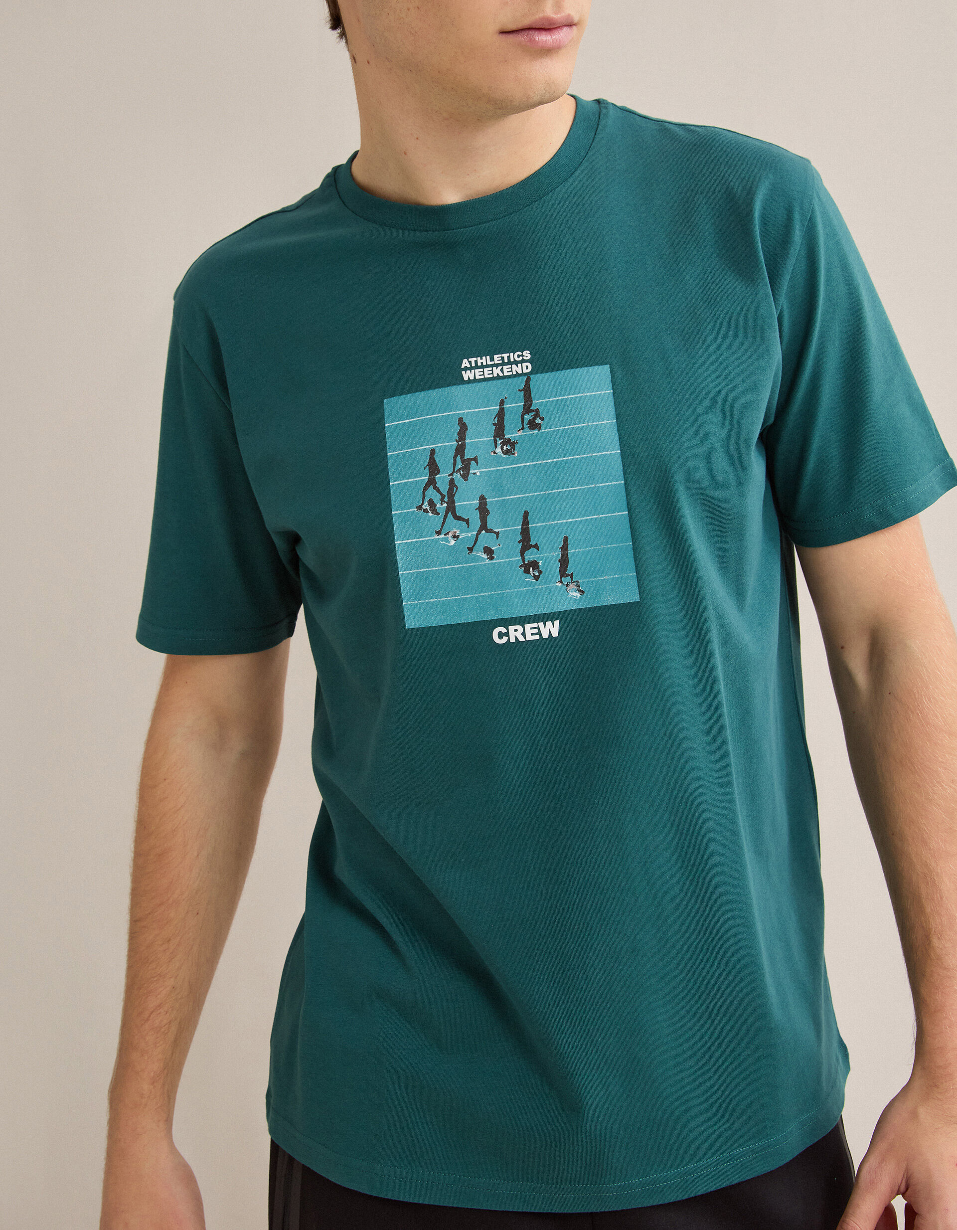 Comprar Online T-shirt Print, Homem, Verde