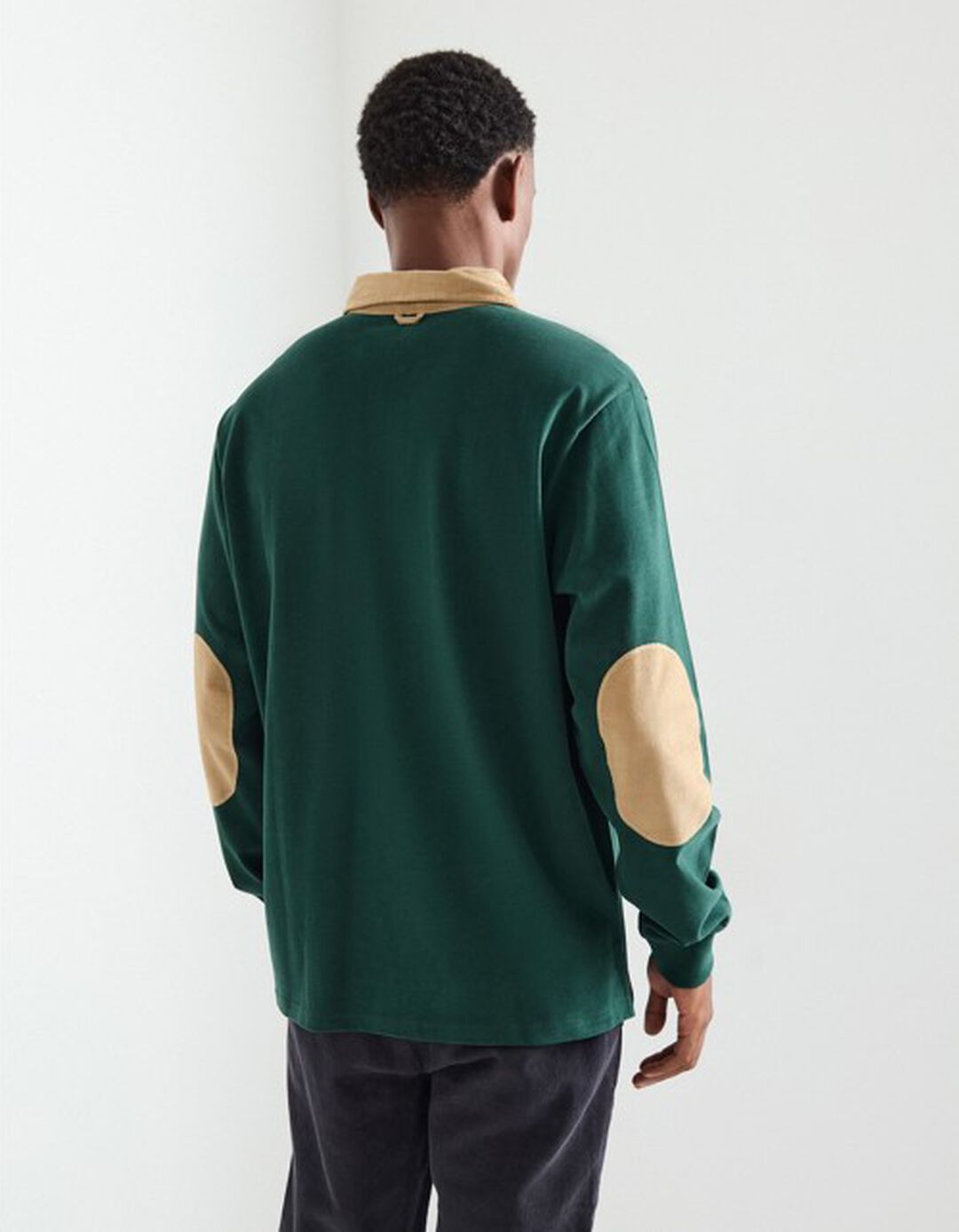 Polo Jersey, Homem, Verde 