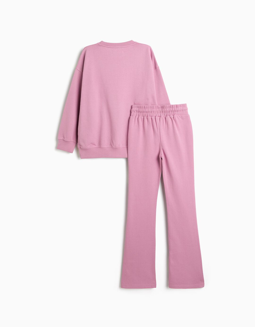 Conjunto De Felpa, Menina, Rosa