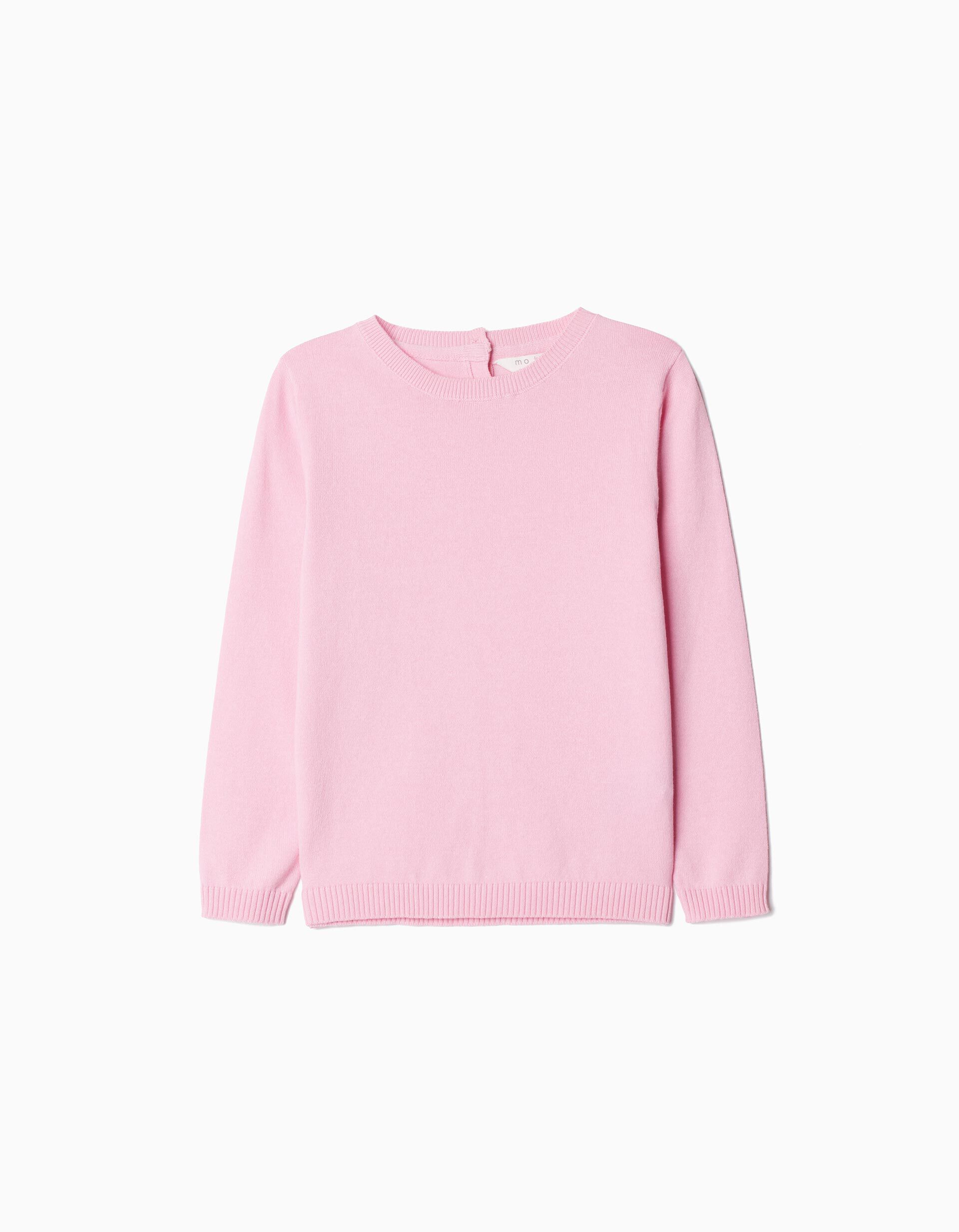 Comprar Online Camisola de Malha, Menina, Rosa Claro