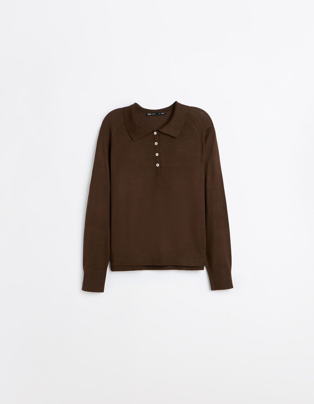 Polo Com Viscose, Mulher, Castanho Escuro