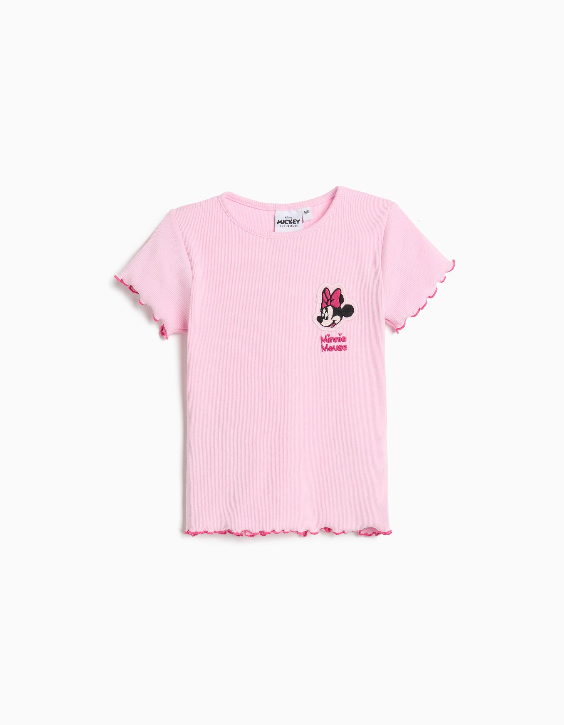 Comprar Online T-shirt &acute;Minnie' &copy;Disney, Menina, Rosa Claro