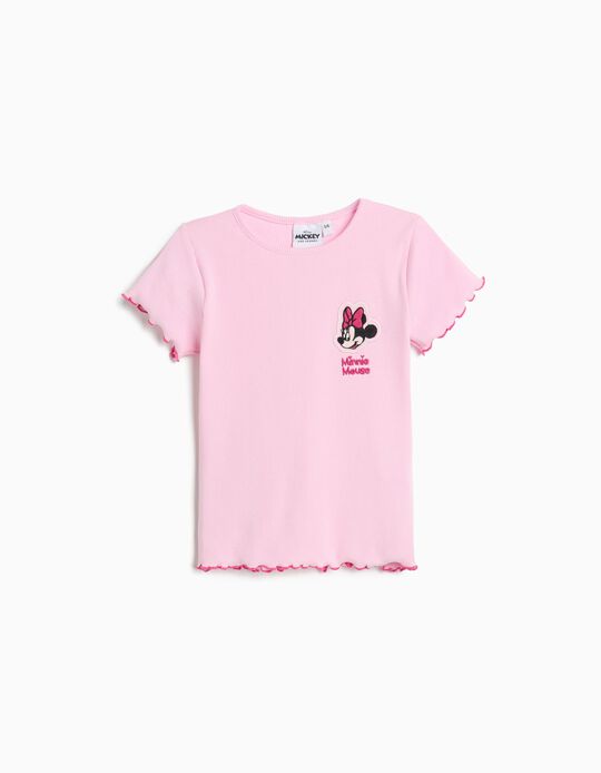 Comprar Online T-shirt &acute;Minnie' &copy;Disney, Menina, Rosa Claro