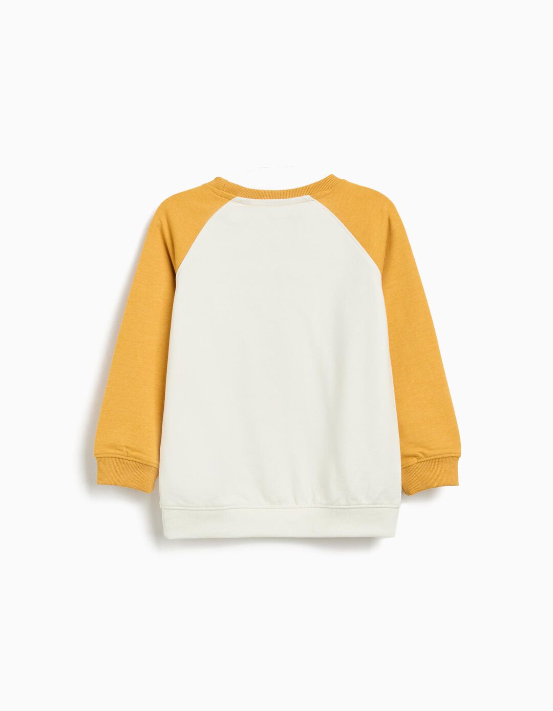 Sweatshirt de Felpa, Menino, Amarelo