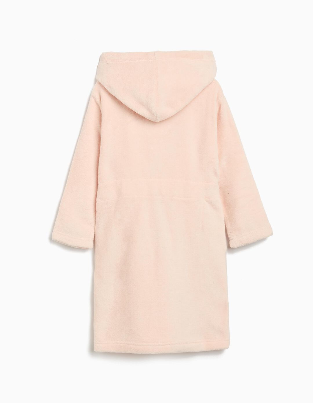 Robe com Capuz, Menina, Rosa Claro