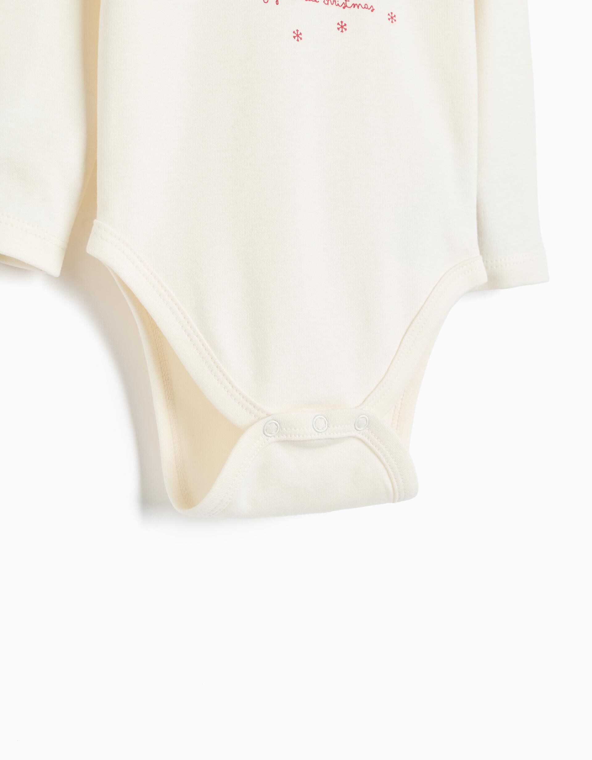 Comprar Online Conjunto 3 Pe&ccedil;as Natal, Menino, Bege Claro