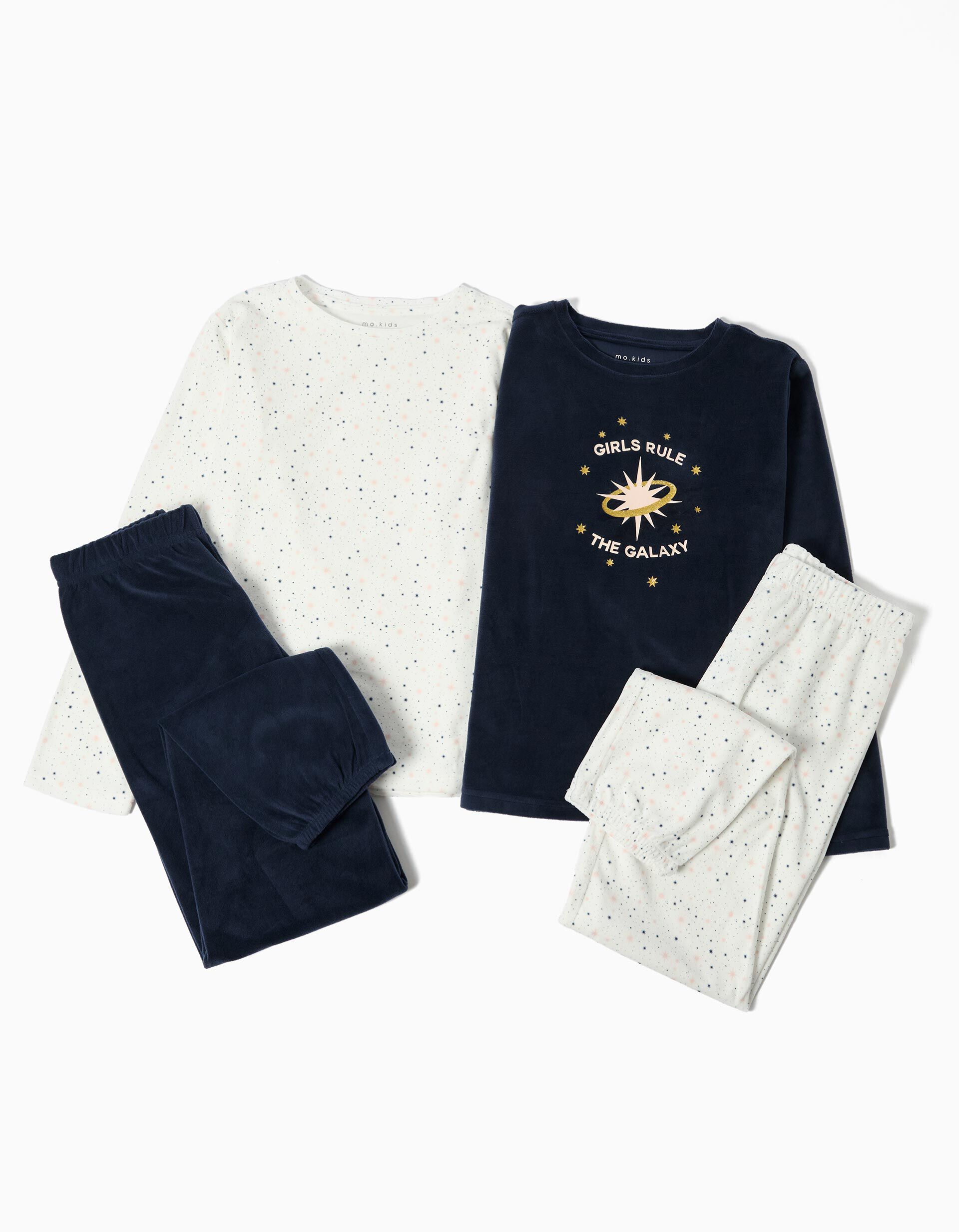 Comprar Online Pack 2 Pijamas Veludo, Menina, Multicor