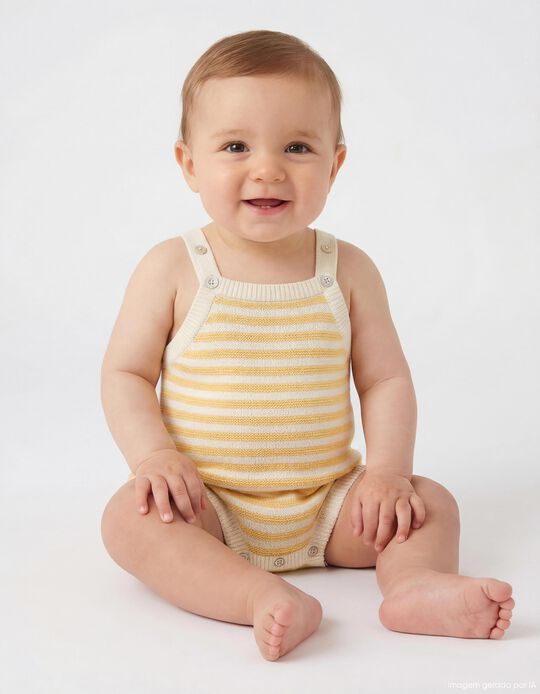 Comprar Online Macac&atilde;o, Rec&eacute;m-Nascido, Amarelo Claro