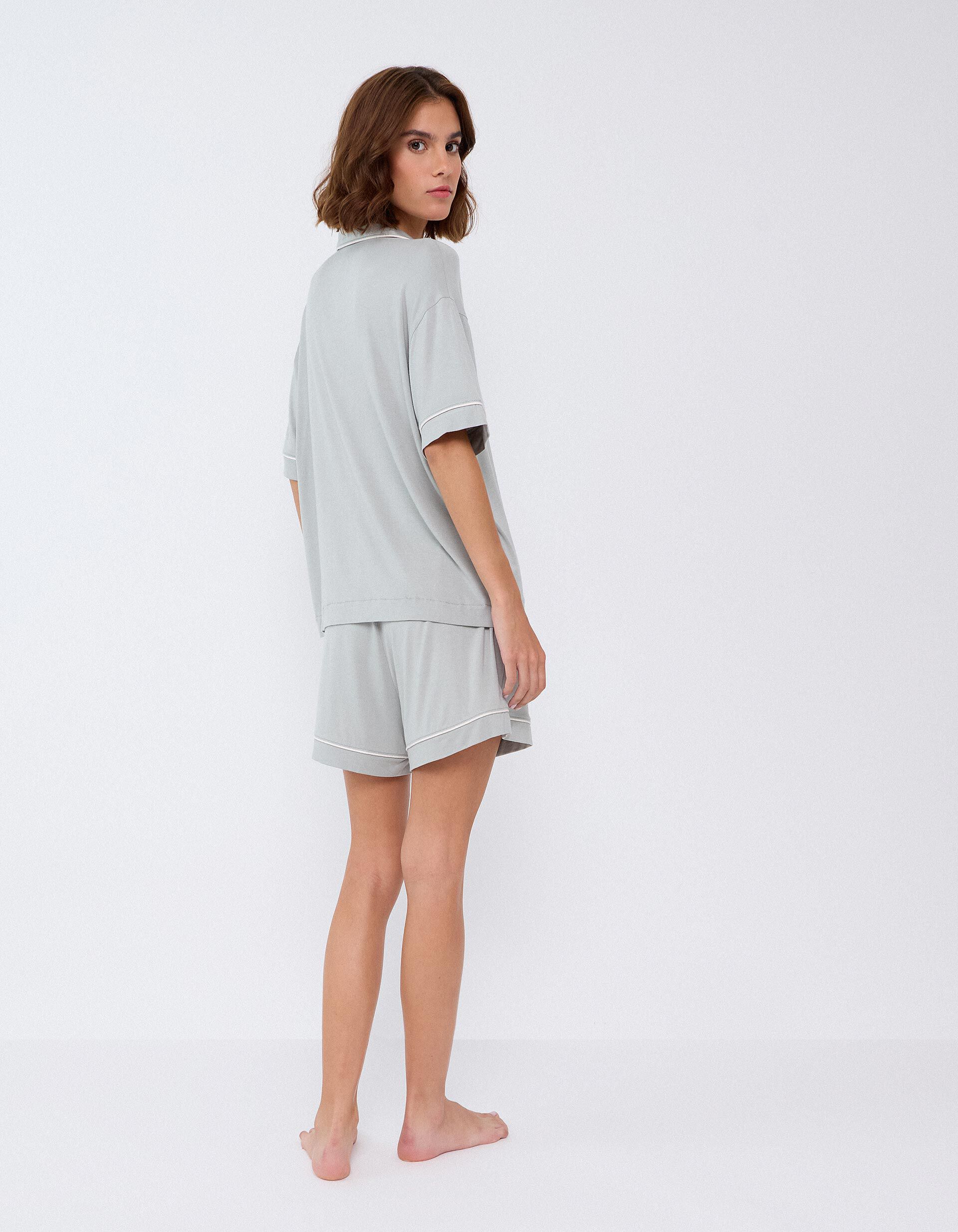 Comprar Online Pijama Em Viscose, Mulher, Verde Claro