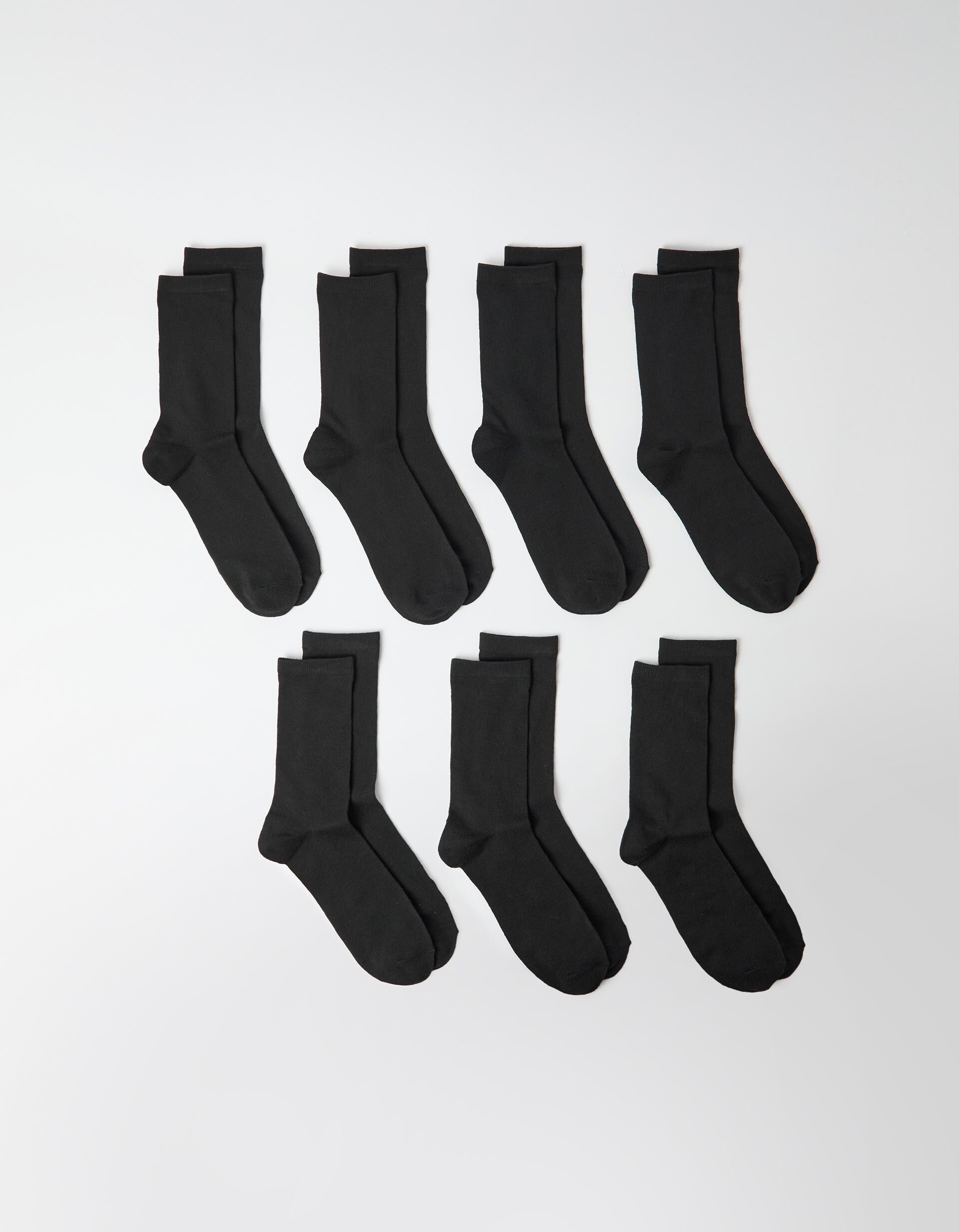 Comprar Online Pack 7 Pares de Meias, Homem, Preto