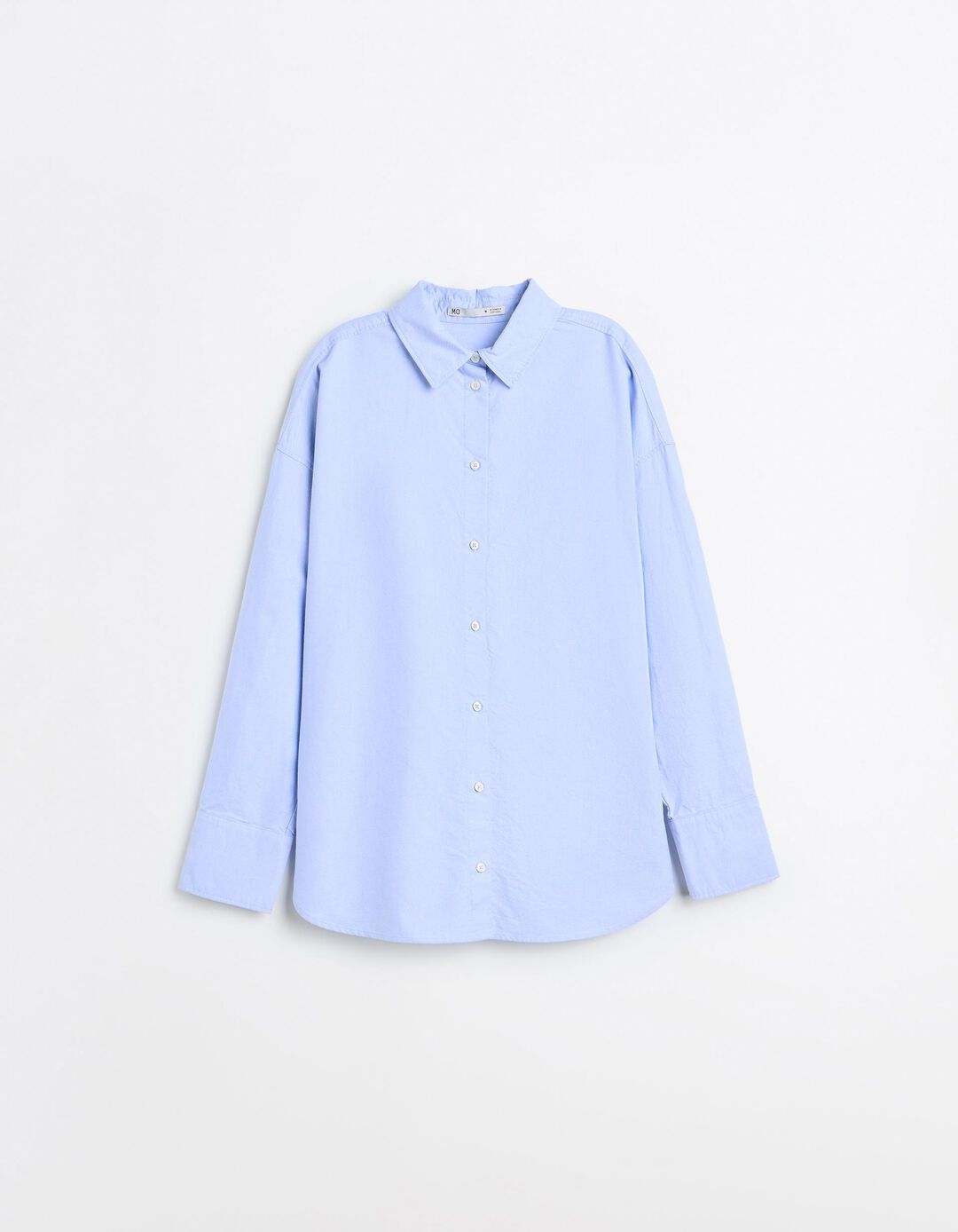 Camisa Oxford, Mulher, Azul