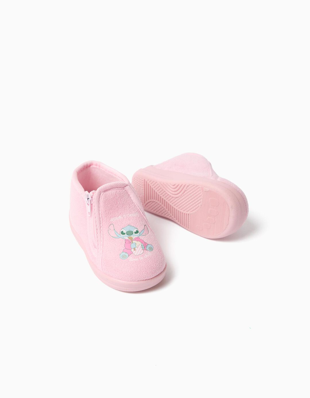 Pantufas 'Stitch' &copy;Disney, Menina, Rosa 