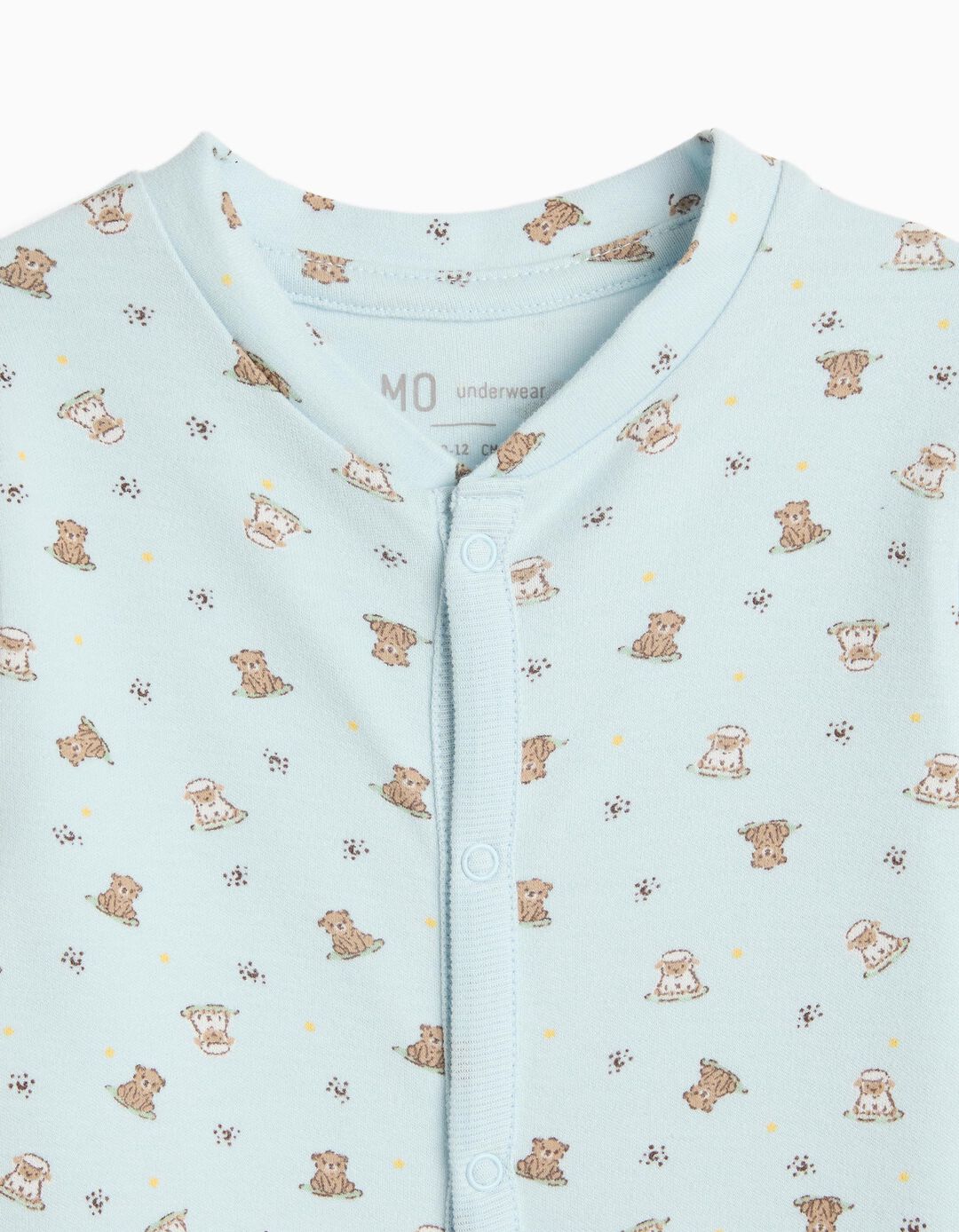 Pack 2 Babygrows, Menino, Azul Claro