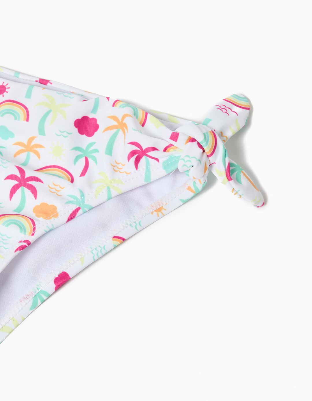 Cuecas de Banho, Menina, Branco 