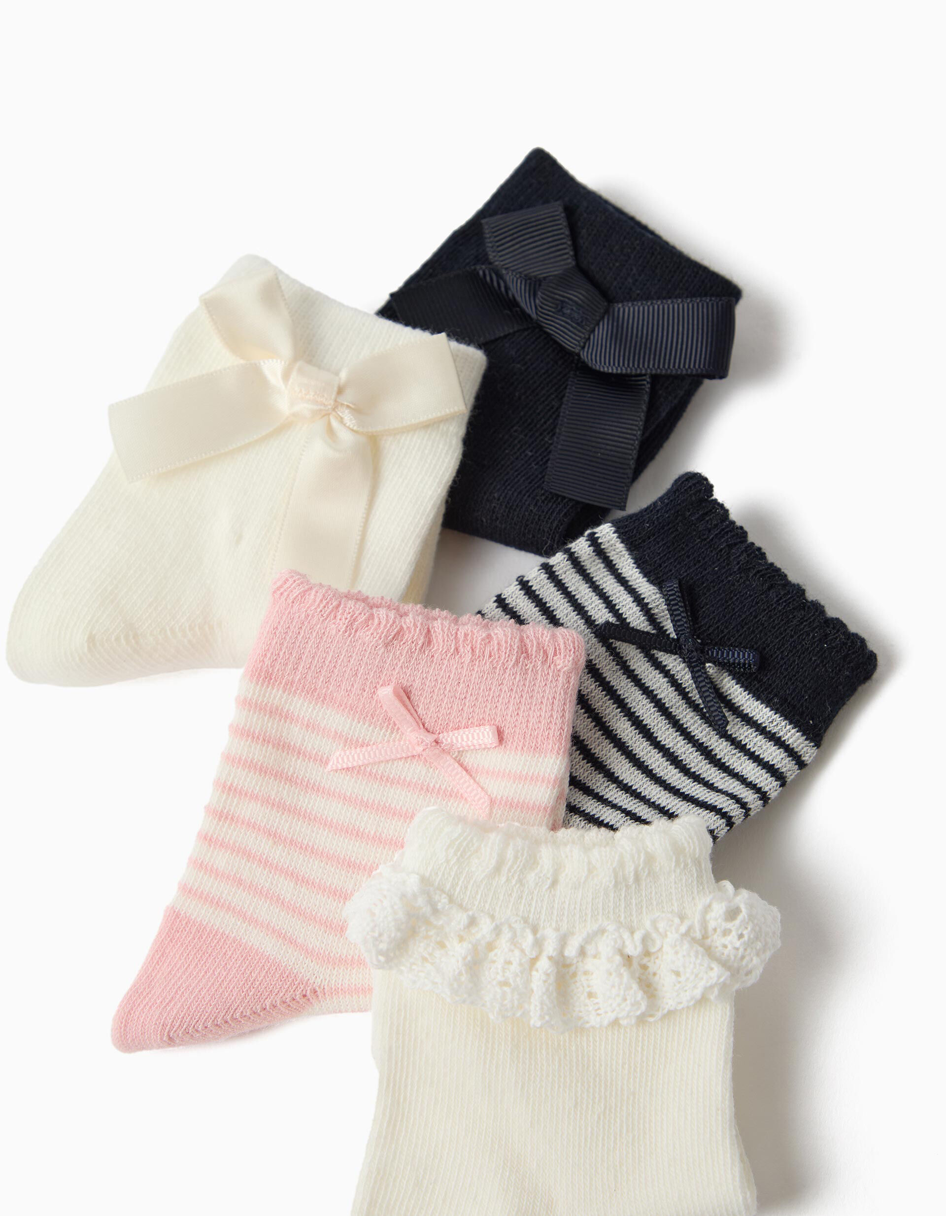 Comprar Online Pack 5 Pares De Meias, Menina, Multicolor